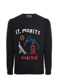 MC2 SAINT BARTH Sweaters HERON 02973I Black
