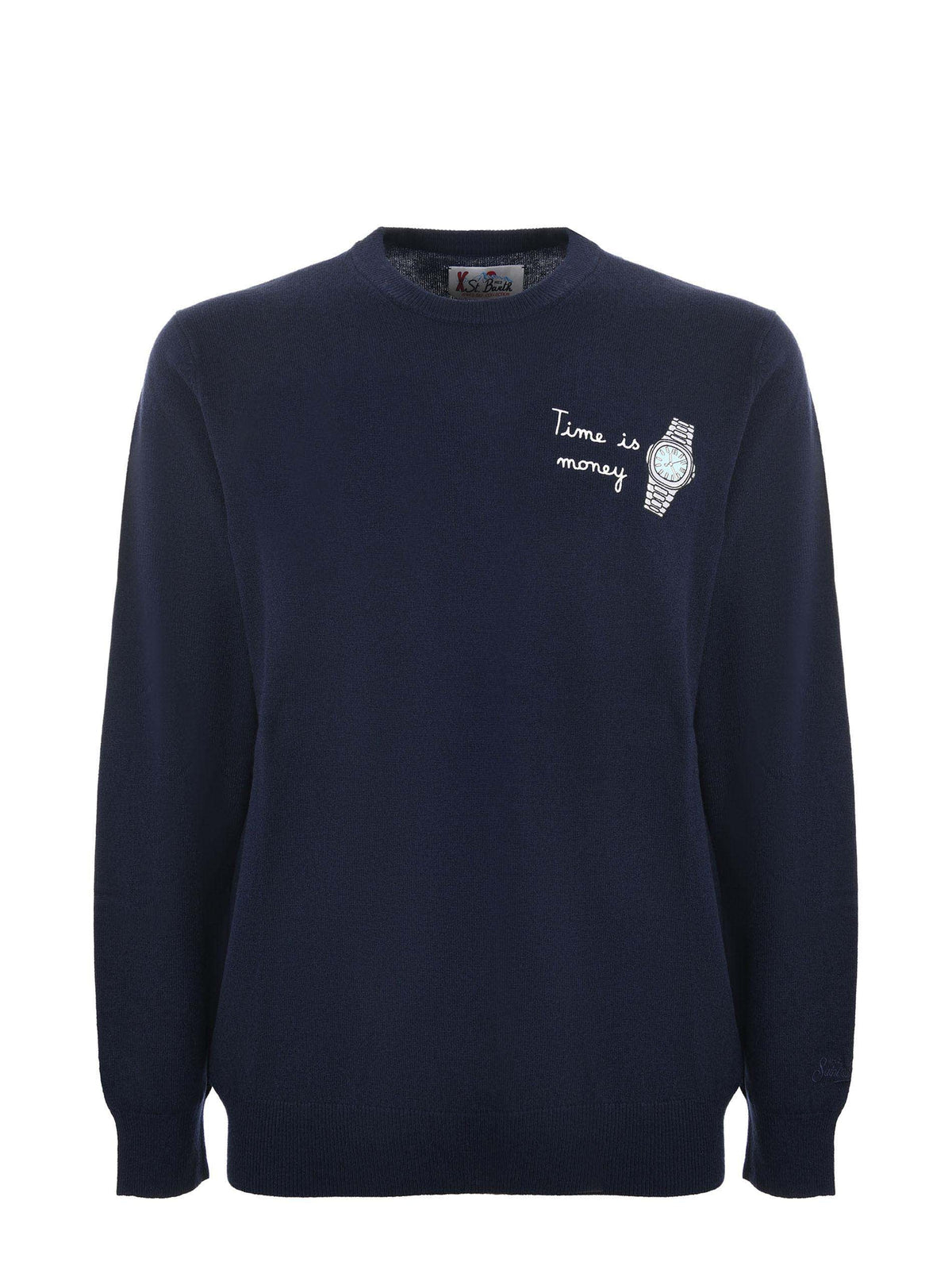 MC2 SAINT BARTH Sweaters HERON LIGHT 00150I Dark blue