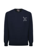 MC2 SAINT BARTH Sweaters HERON LIGHT 02828I Dark blue