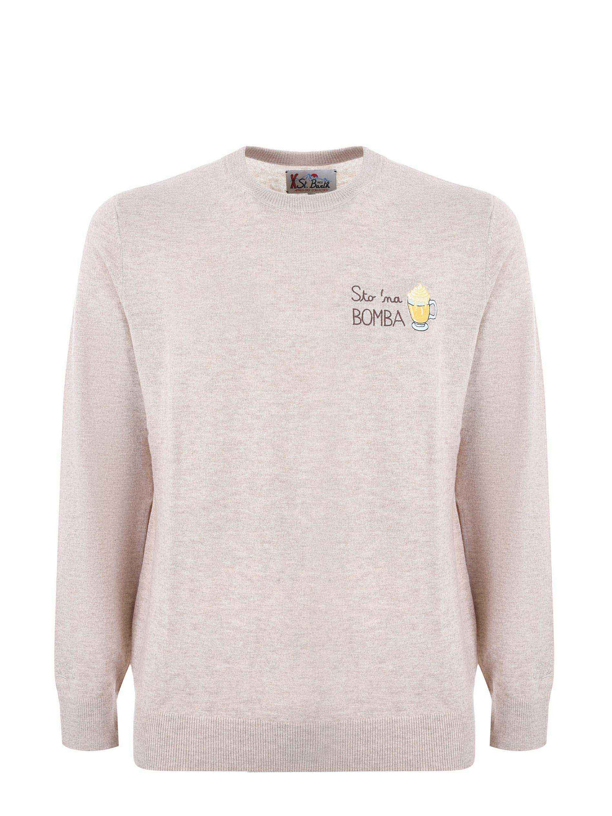 MC2 SAINT BARTH Sweaters HERON LIGHT 03499I Beige