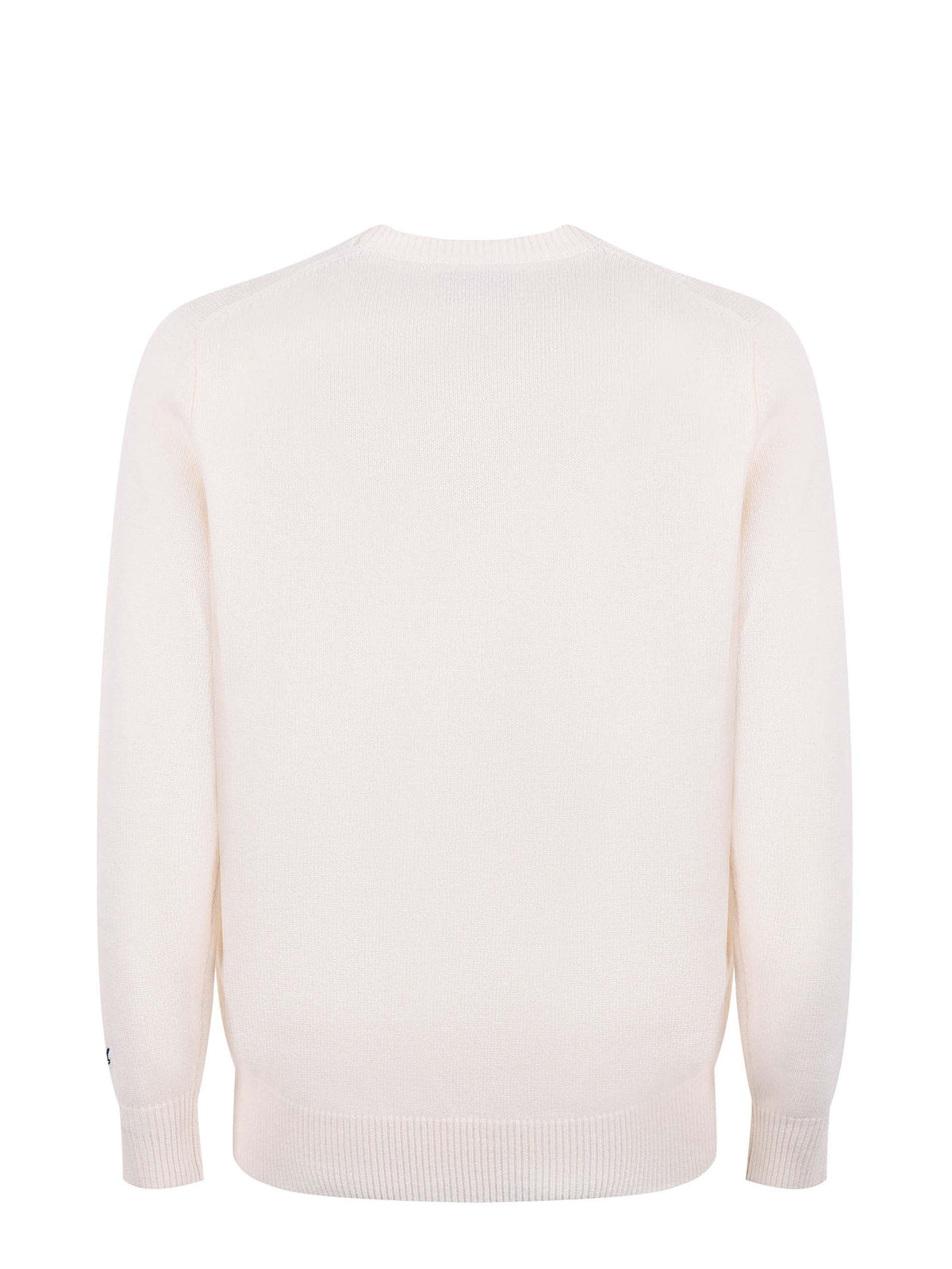 MC2 SAINT BARTH Sweaters HERON PRINT 00109I Cream
