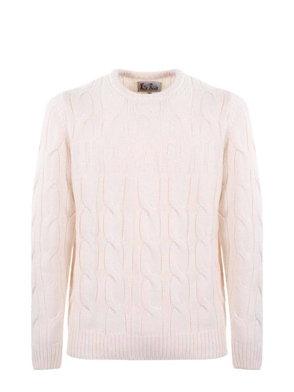 MC2 SAINT BARTH Sweatshirts MARCUS 02073I Ivory