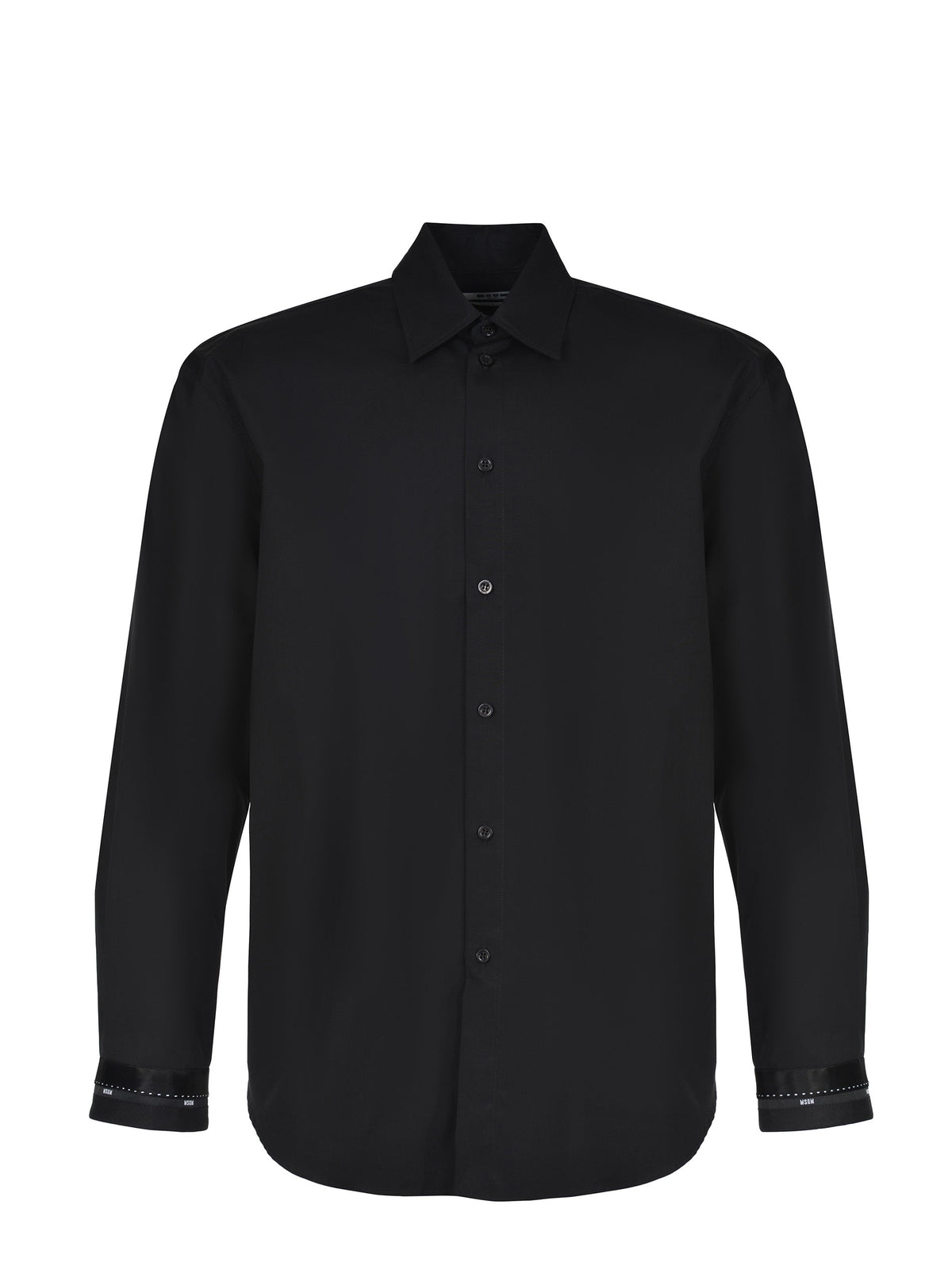 MSGM Shirts 3940ME13 257602-99 Black