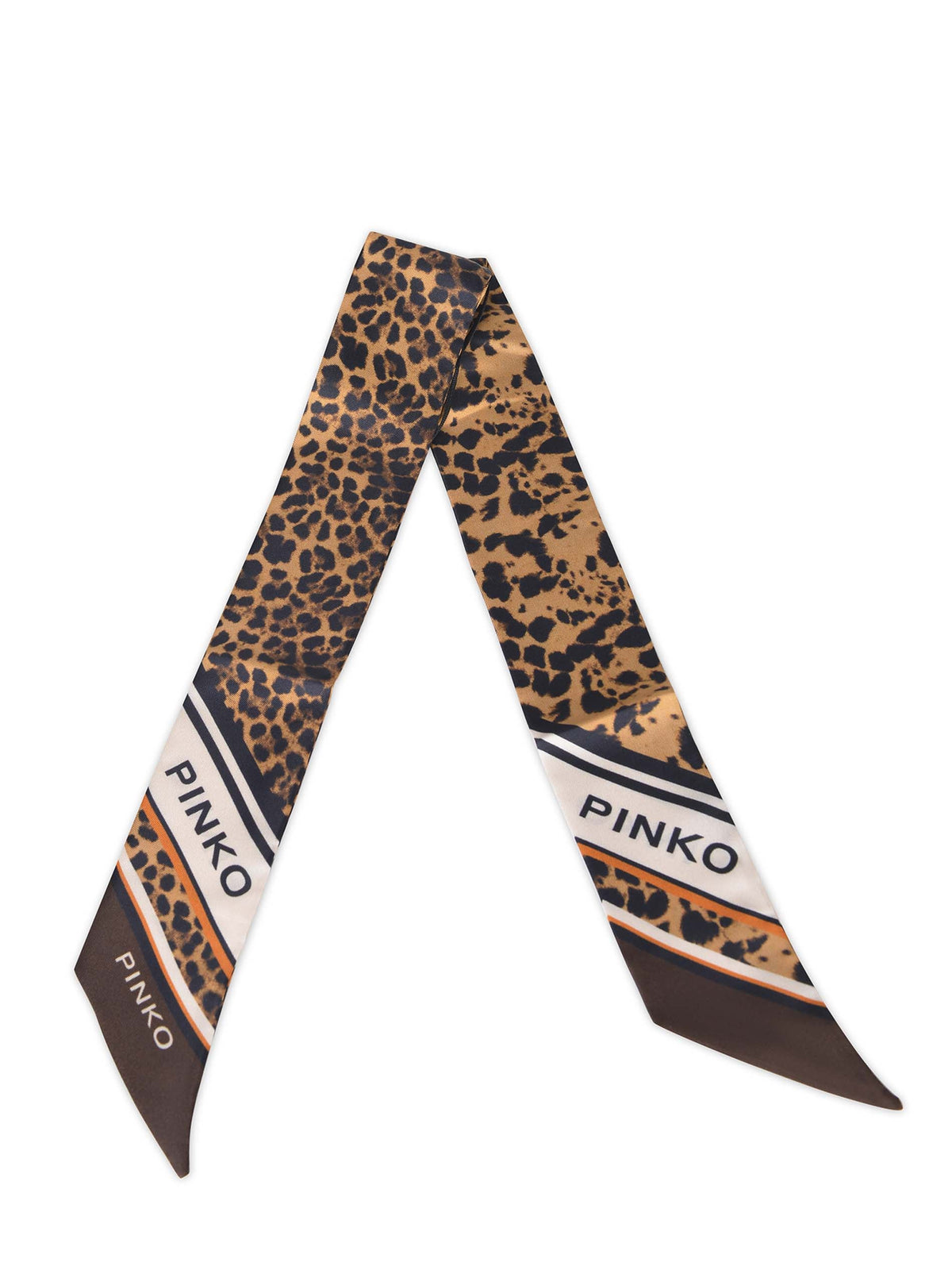 PINKO Scarf 106652-A38F L3Z Leopard Print