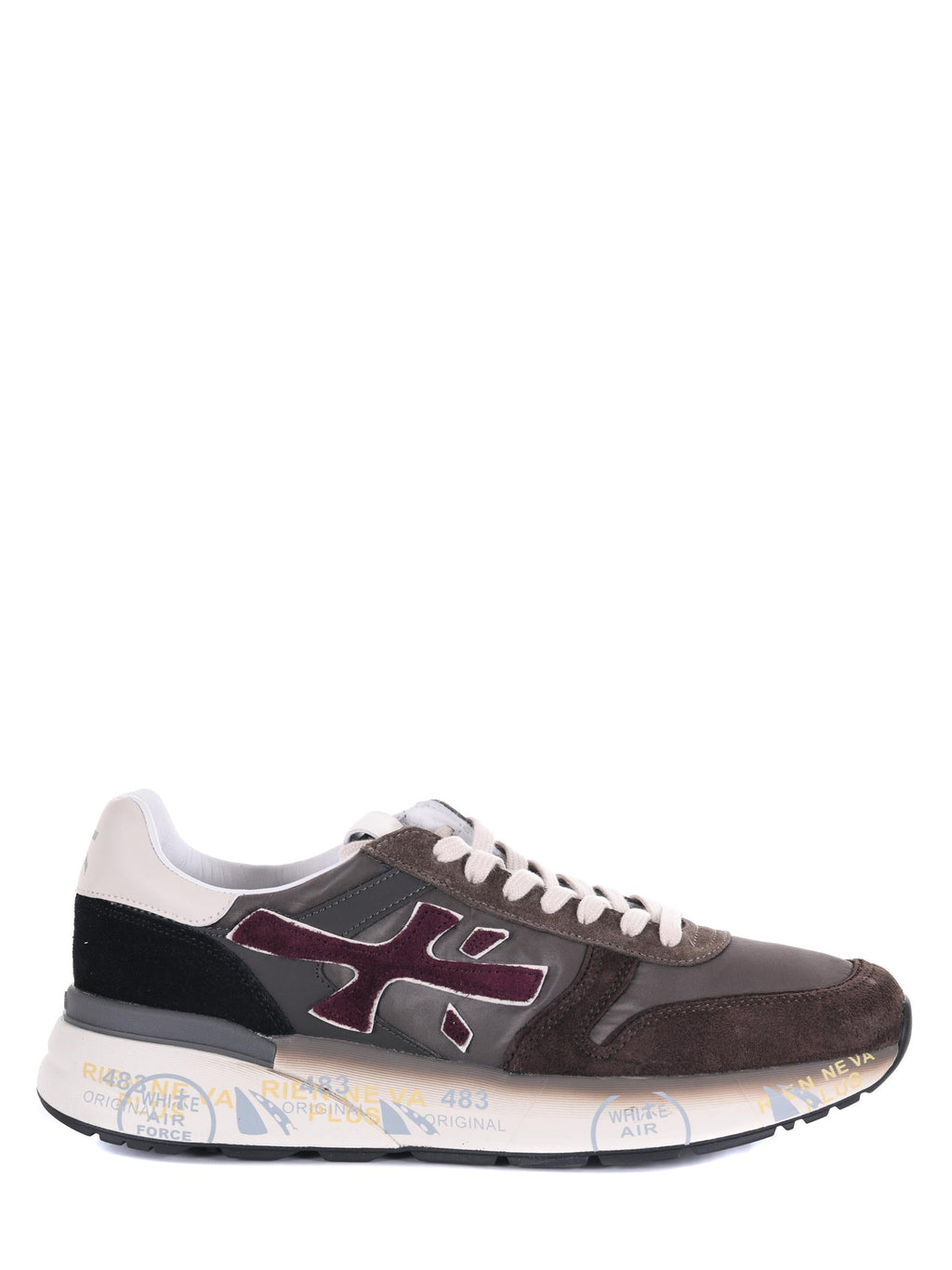 PREMIATA Sneakers MICK 7714 Brown/Burgundy