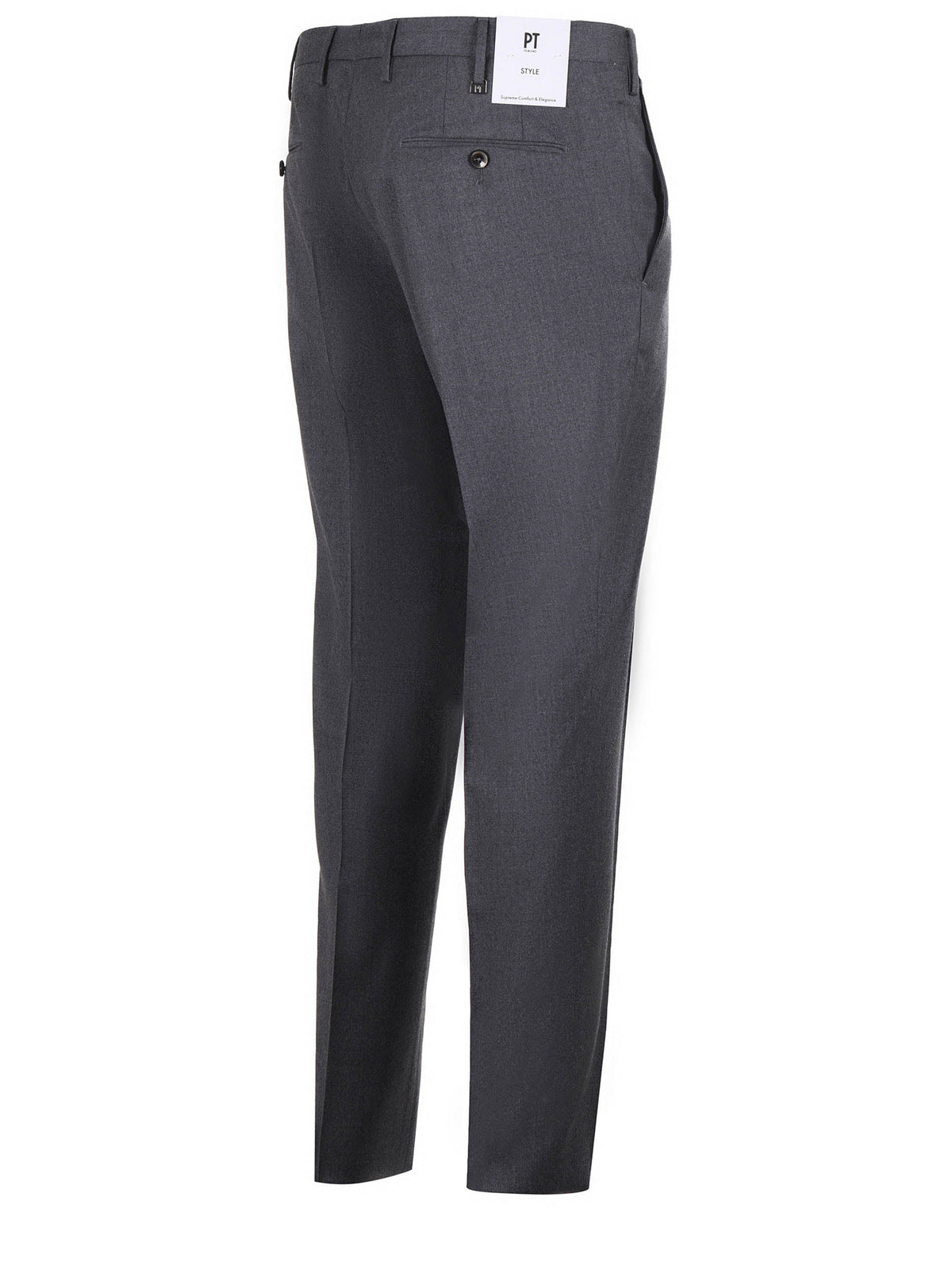PT Trousers COKFZEZ00CL1 CM13-0230 Dark grey