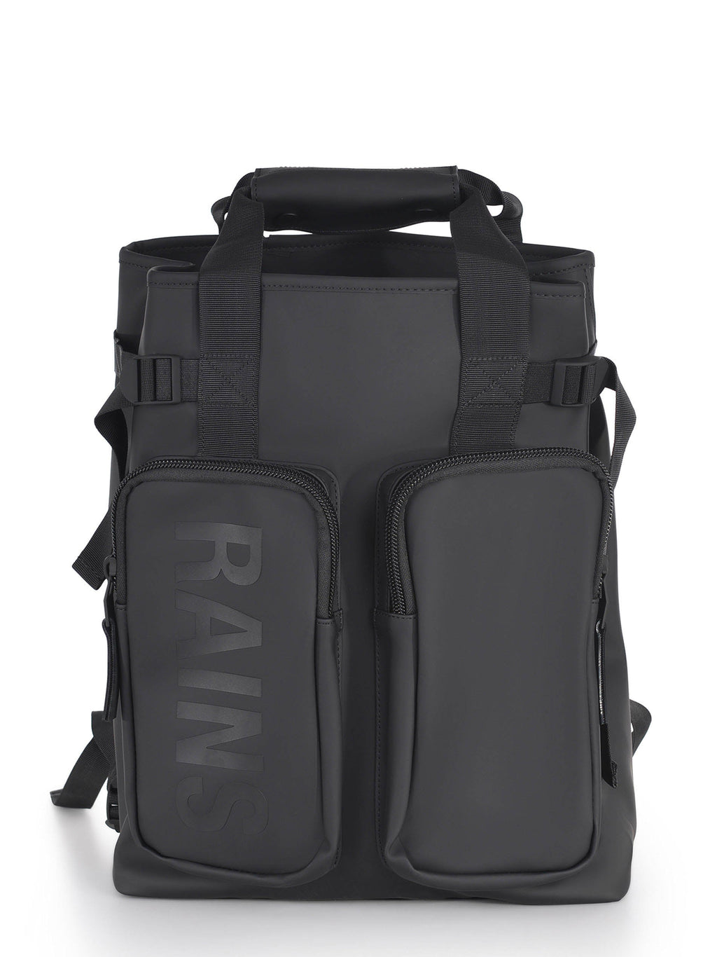 RAINS Backpacks 14240 BLACK Black