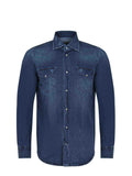 SARTORIO Shirts SCC0001 SH2965-01 Medium blue