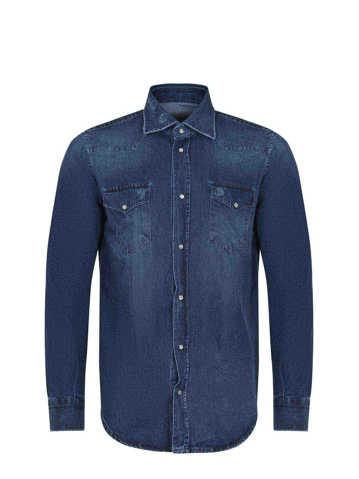 SARTORIO Shirts SCC0001 SH2965-01 Medium blue