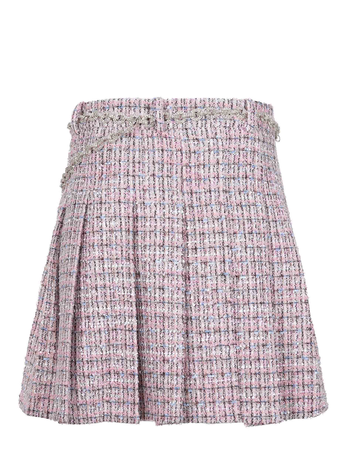 SELF-PORTRAIT Skirts AW25-048SKA PINK Pink