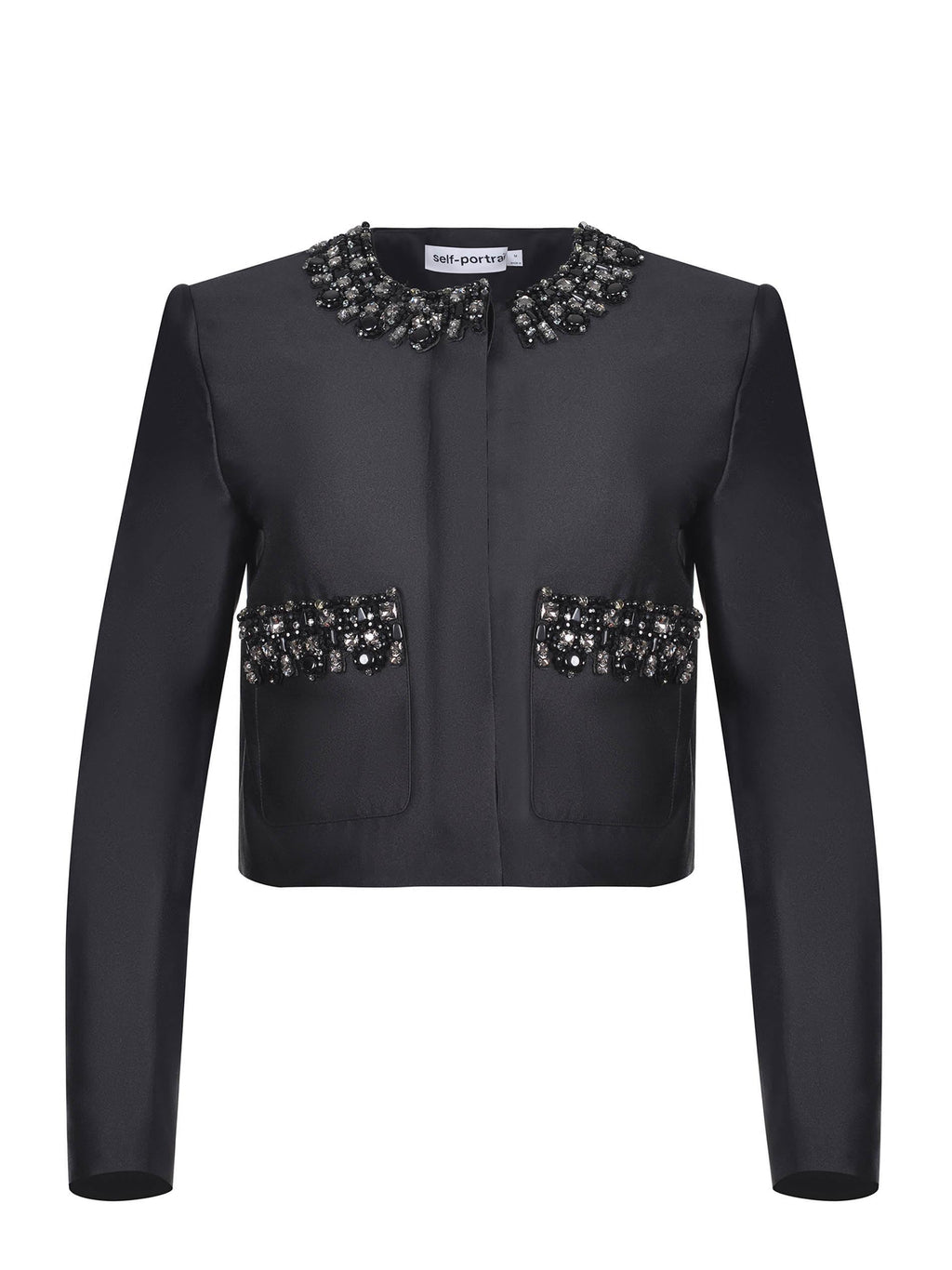SELF-PORTRAIT Jackets AW25-061J BLACK Black
