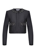 SELF-PORTRAIT Jackets AW25-061J BLACK Black