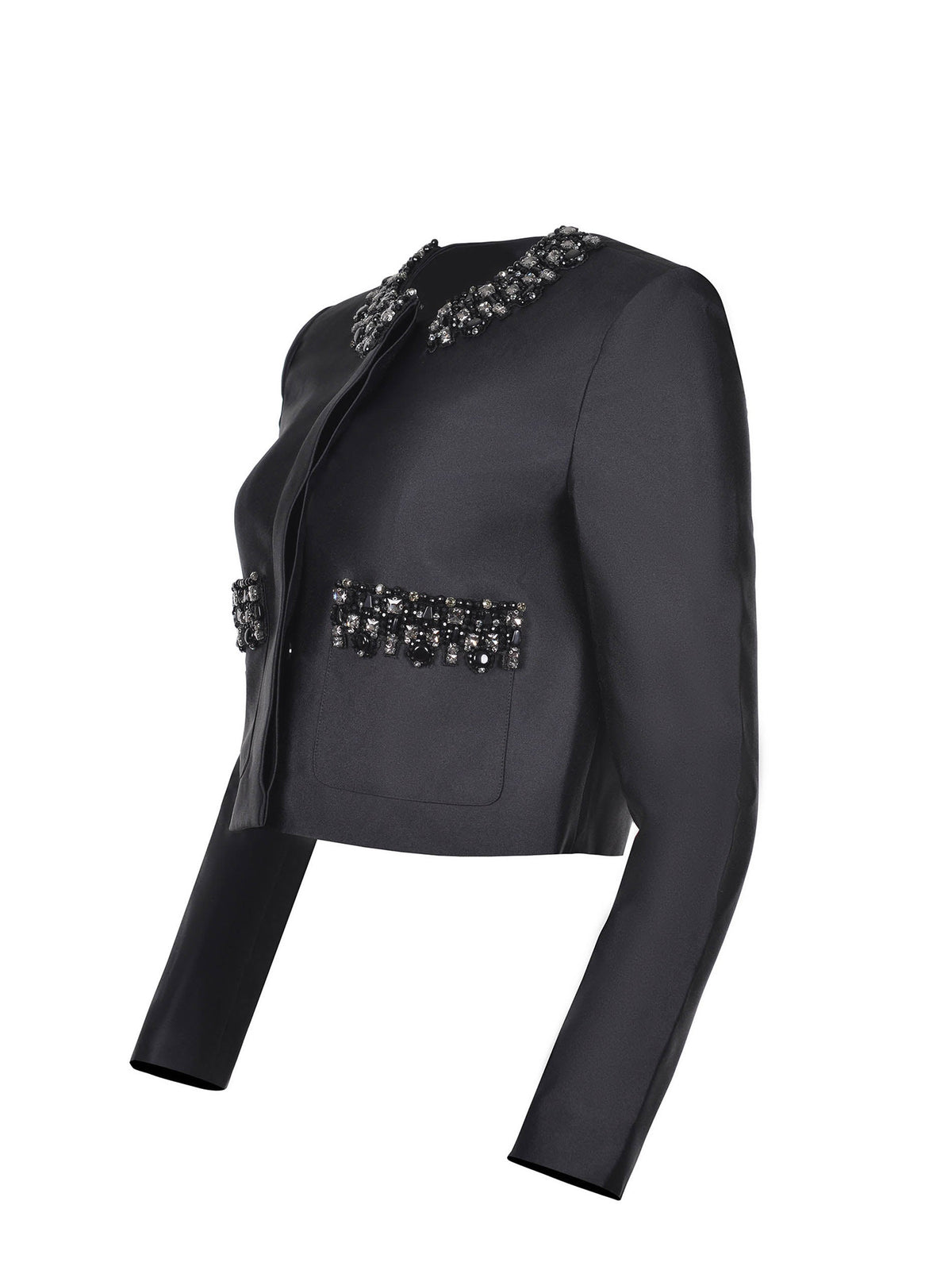 SELF-PORTRAIT Jackets AW25-061J BLACK Black