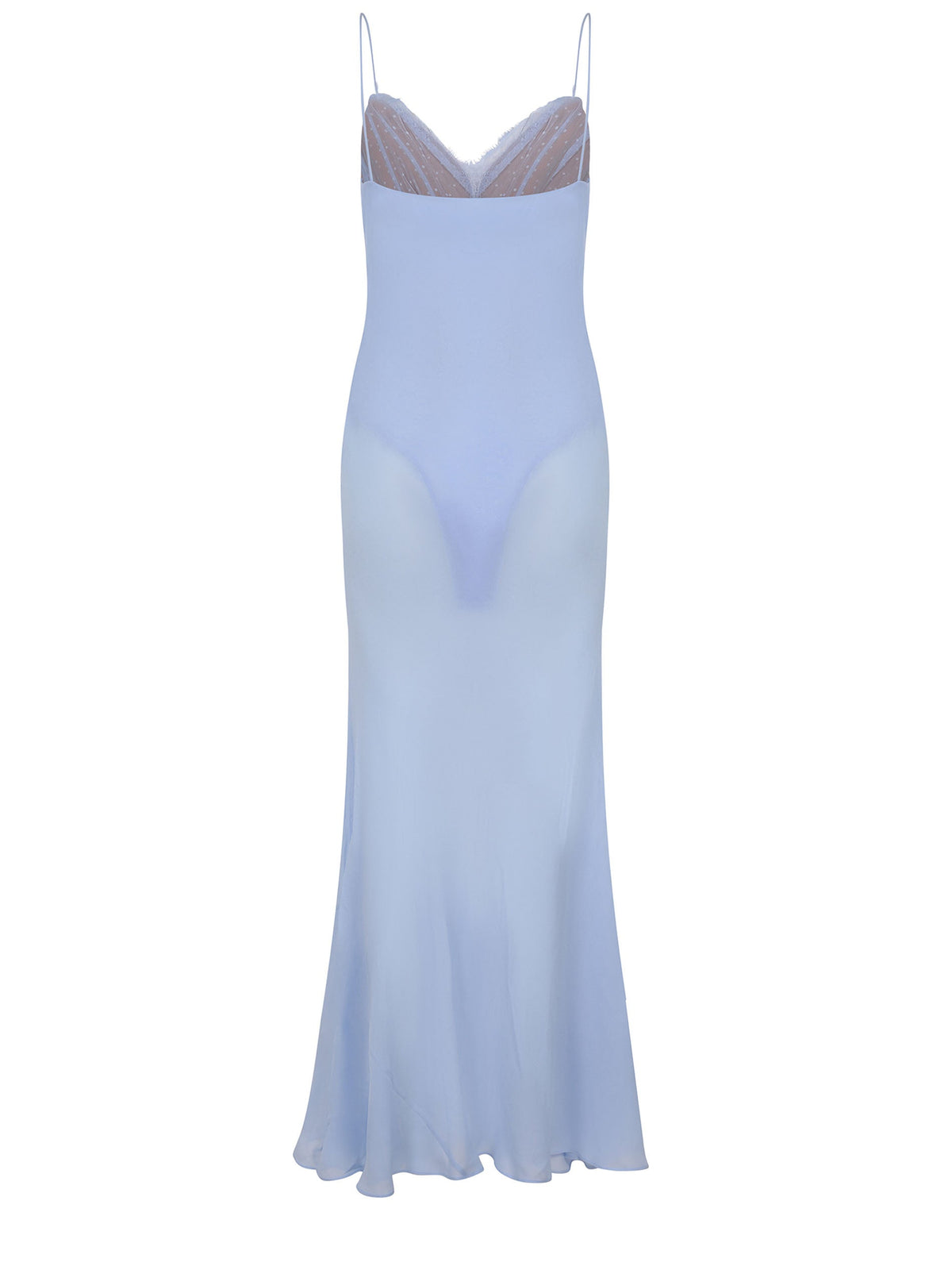 SELF-PORTRAIT Dresses PF25-090XA SKY BLUE