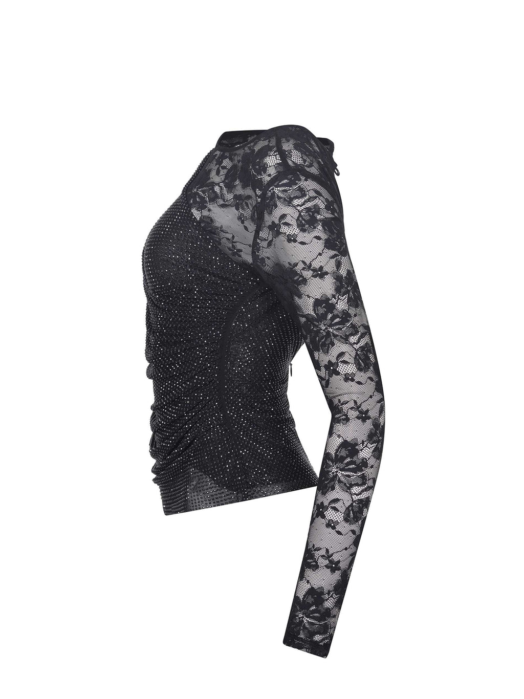 SELF-PORTRAIT Top PF25-100T BLACK