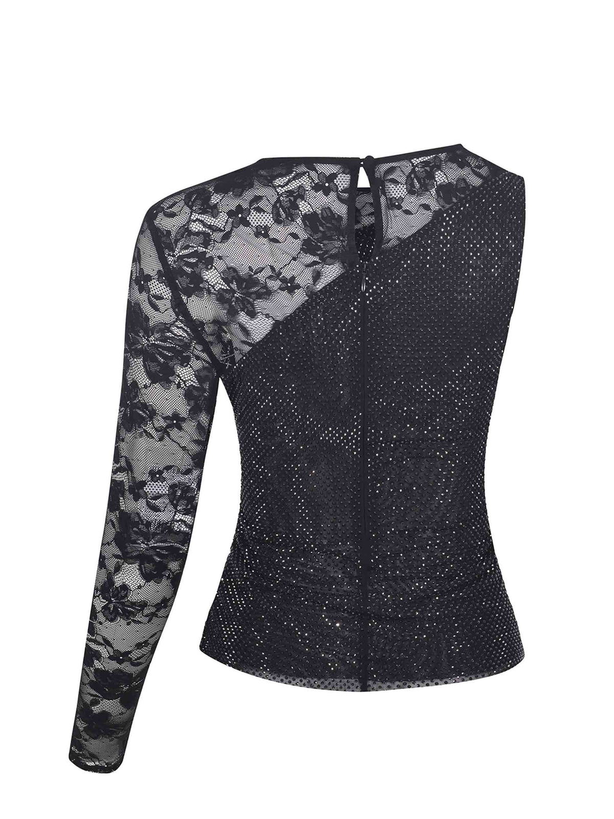 SELF-PORTRAIT Top PF25-100T BLACK