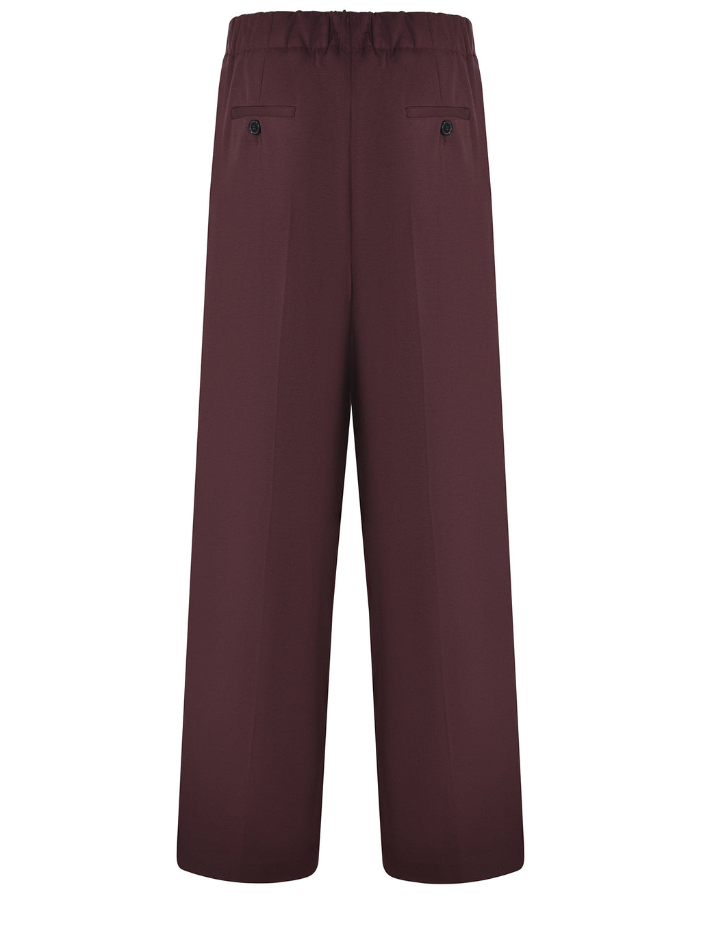 SOLOTRE Trousers M1F0051 FU39S Burgundy