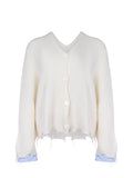 SOLOTRE Sweaters M3F0008 FU03S Cream