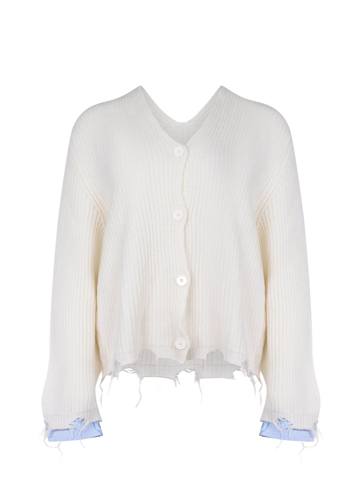 SOLOTRE Sweaters M3F0008 FU03S Cream