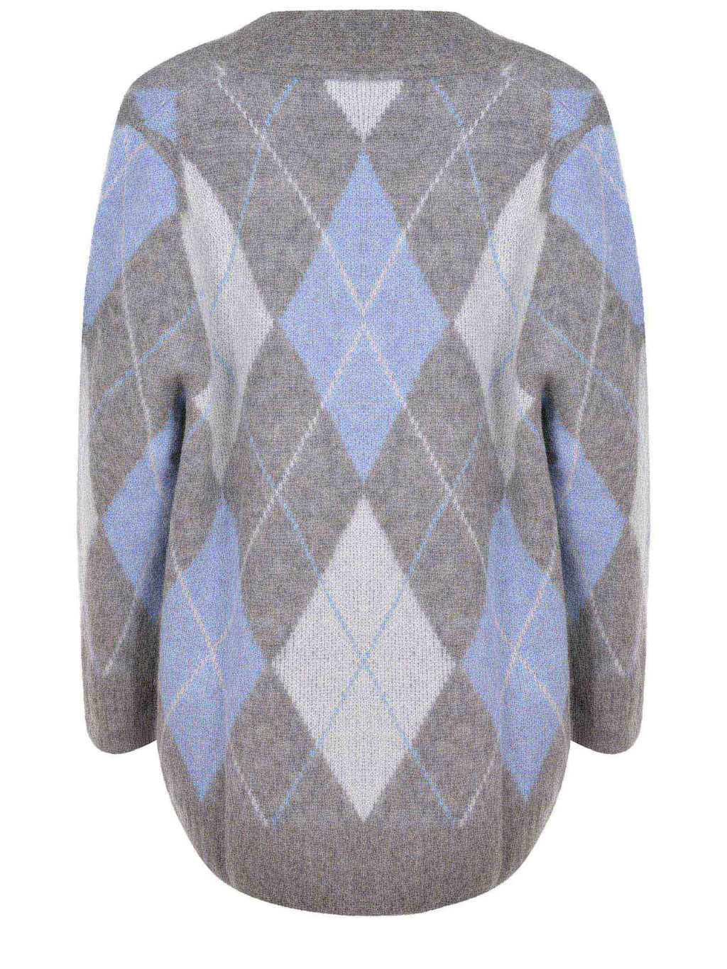 SOLOTRE Cardigan M3F0058 FV415 Grey