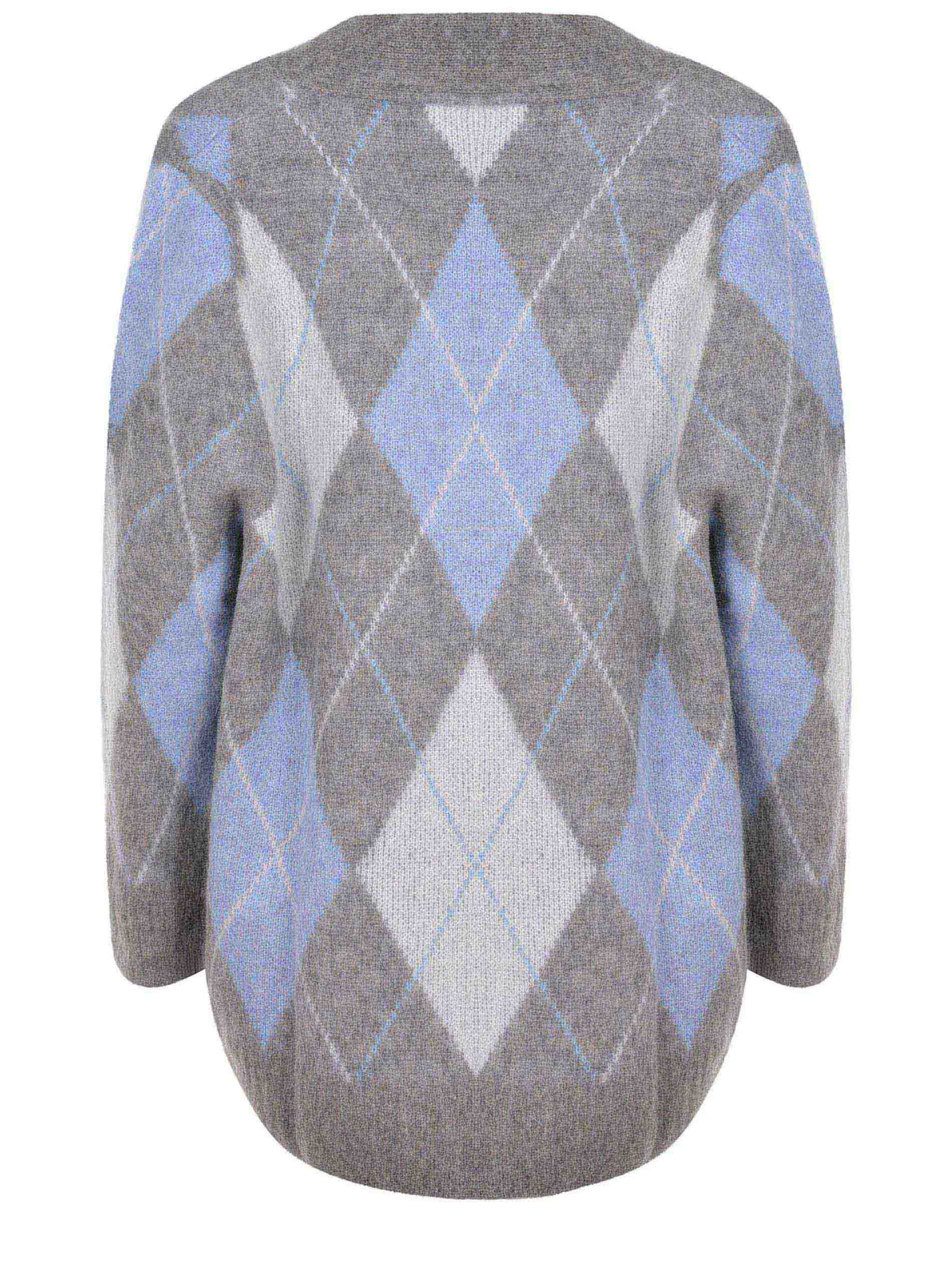SOLOTRE Cardigan M3F0058 FV415 Grey