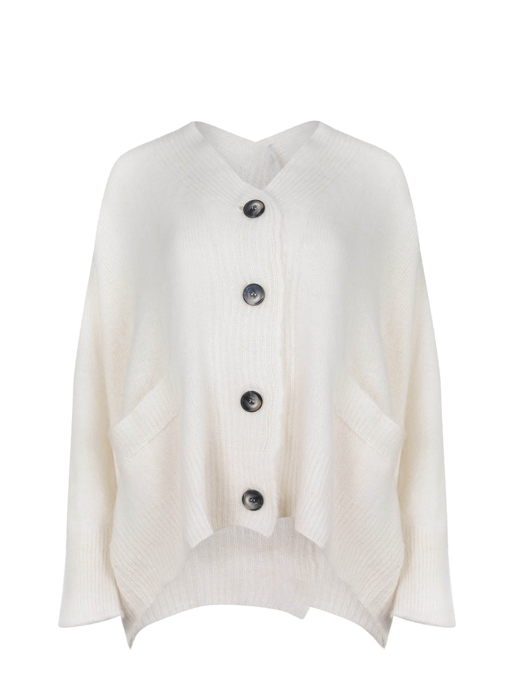 SOLOTRE Cardigan M3F0061 FU03S Cream