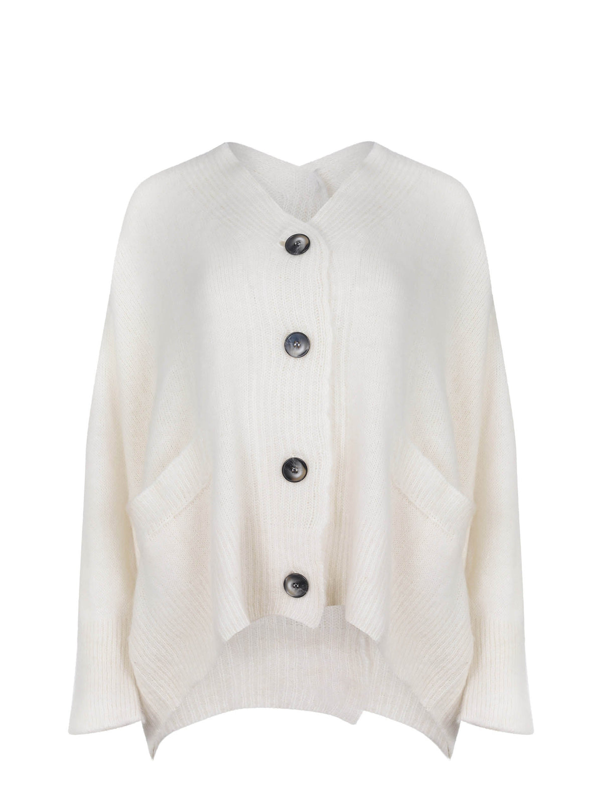 SOLOTRE Cardigan M3F0061 FU03S Cream