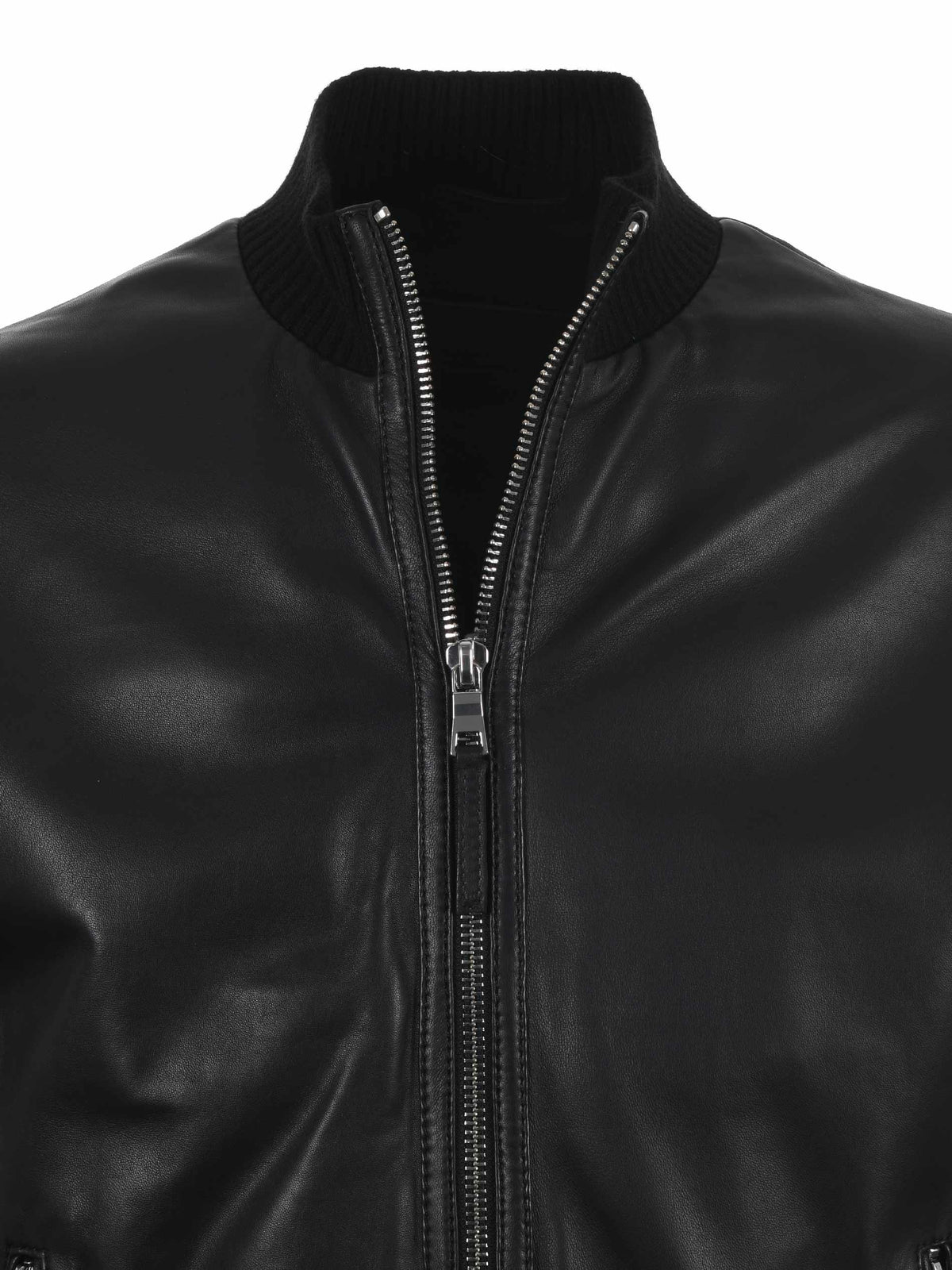 THE JACK LEATHERS Jackets DAVM-NANY 20 Black