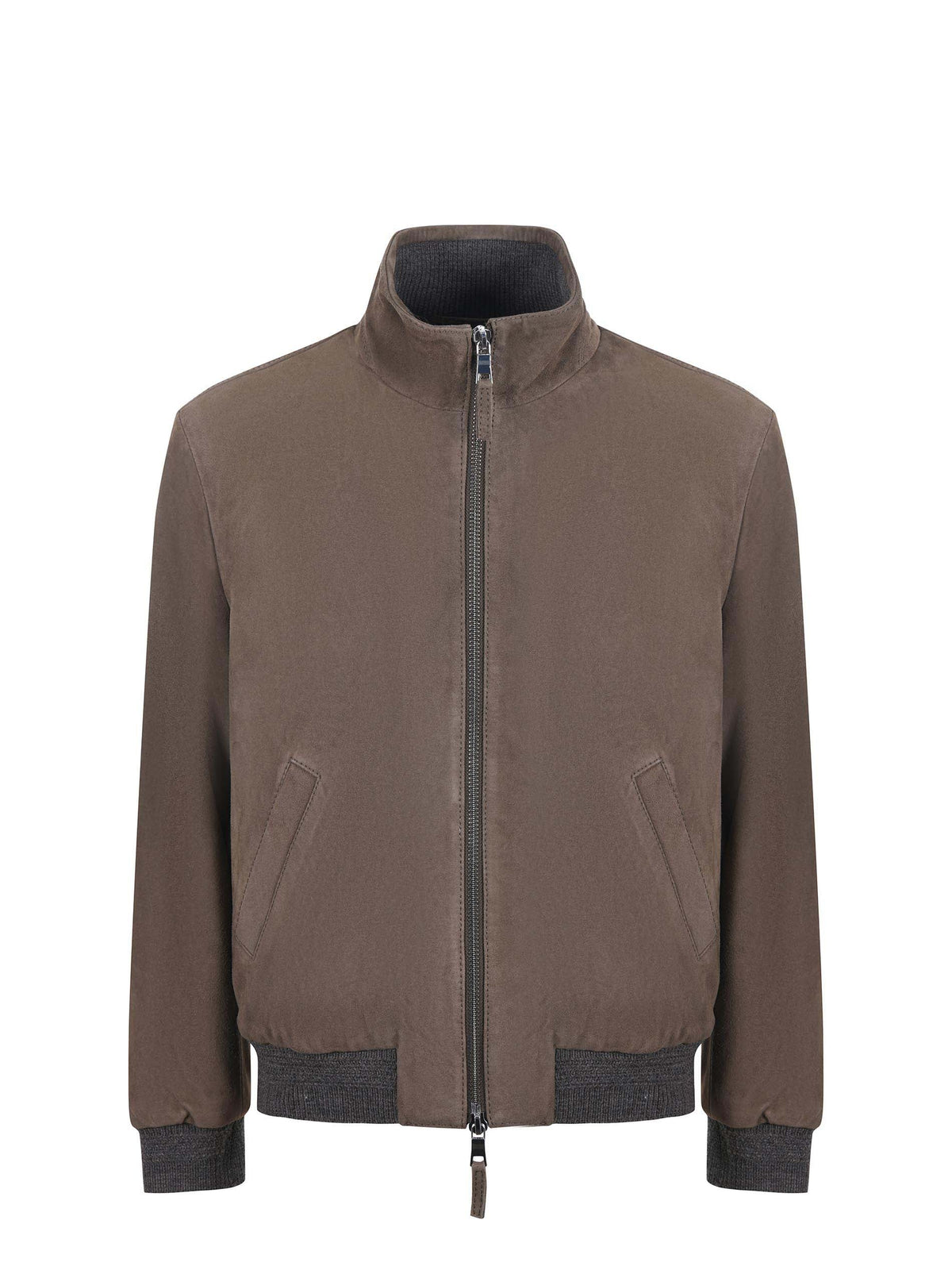 THE JACK LEATHERS TOBI-SUED Jackets 714 Mud