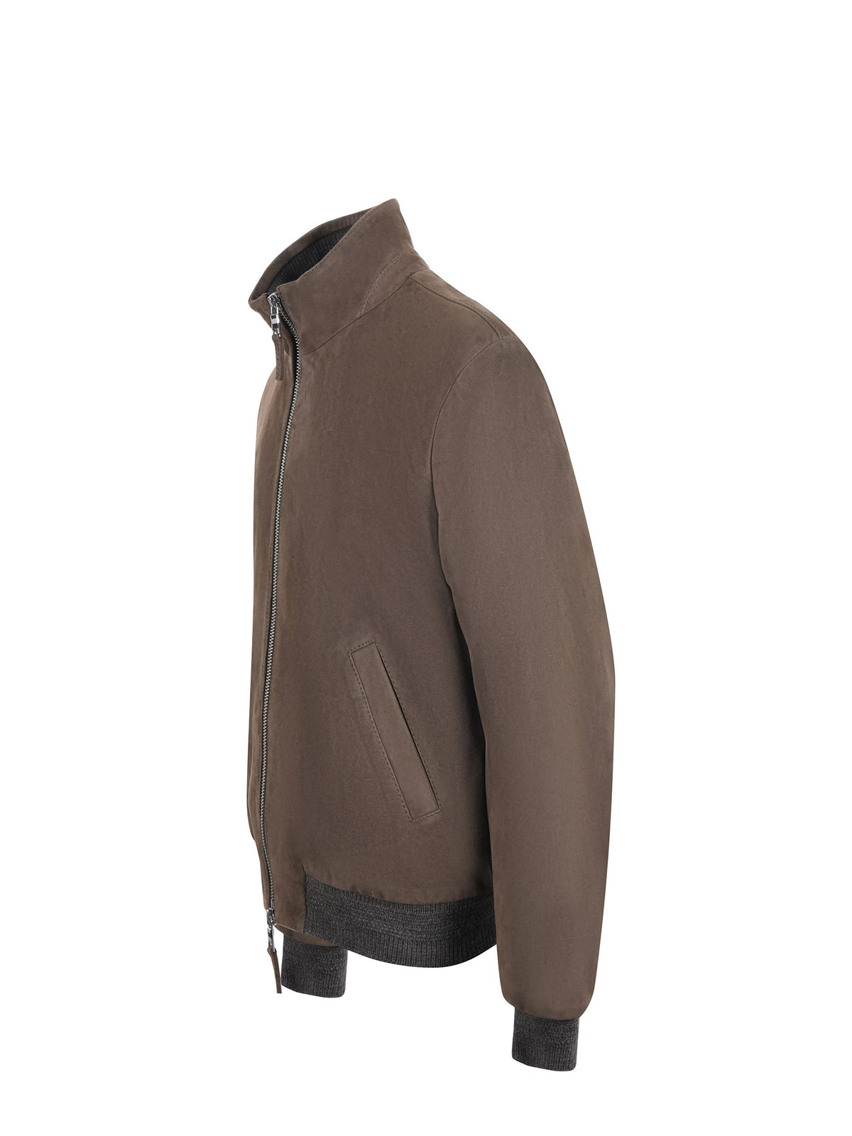 THE JACK LEATHERS TOBI-SUED Jackets 714 Mud