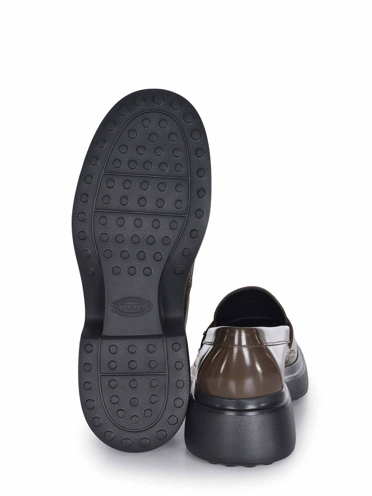 TODS Loafers XXW74L0JL00 SHAS411 Mud