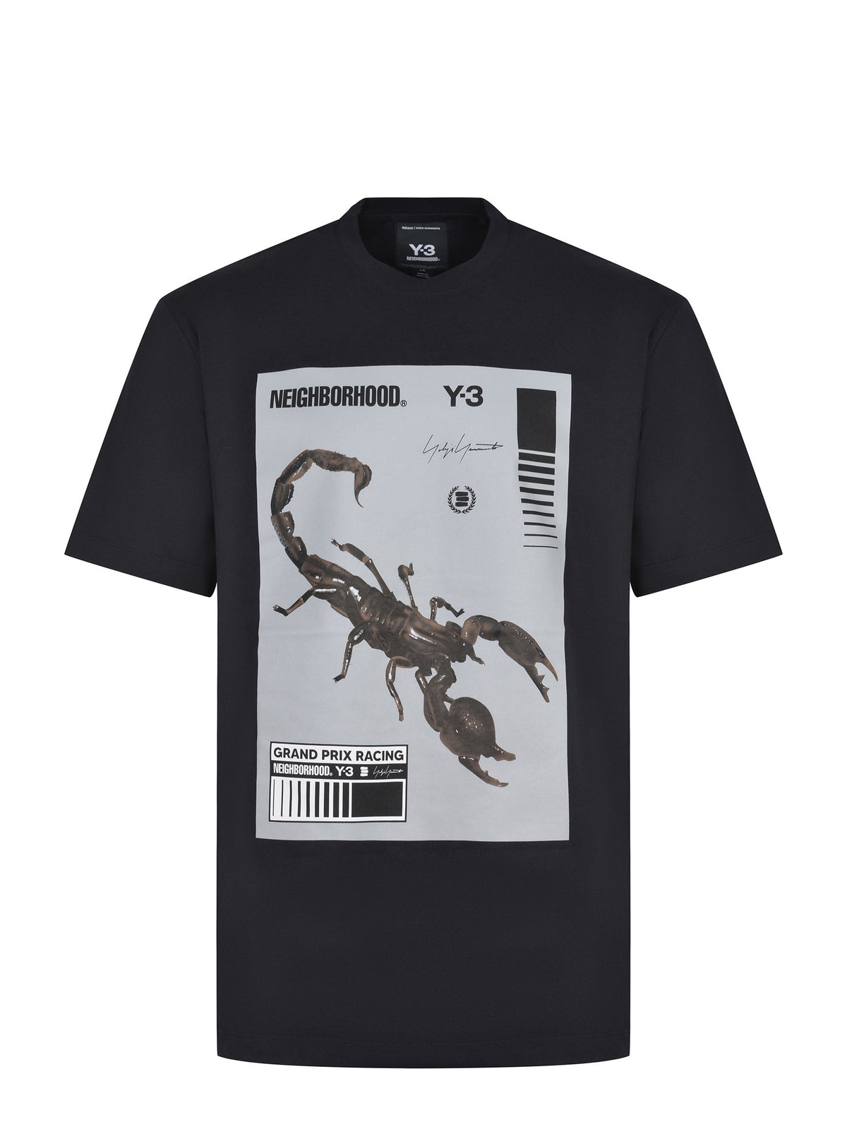 Y-3 T-shirt KC8823 BLACK-GRANITE Black