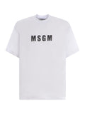 MSGM T-shirt 3540MM113 237798-01 White
