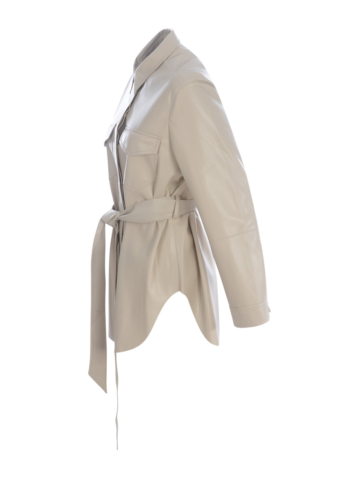 NANUSHKA Jackets CRSH00171 CREME Cream