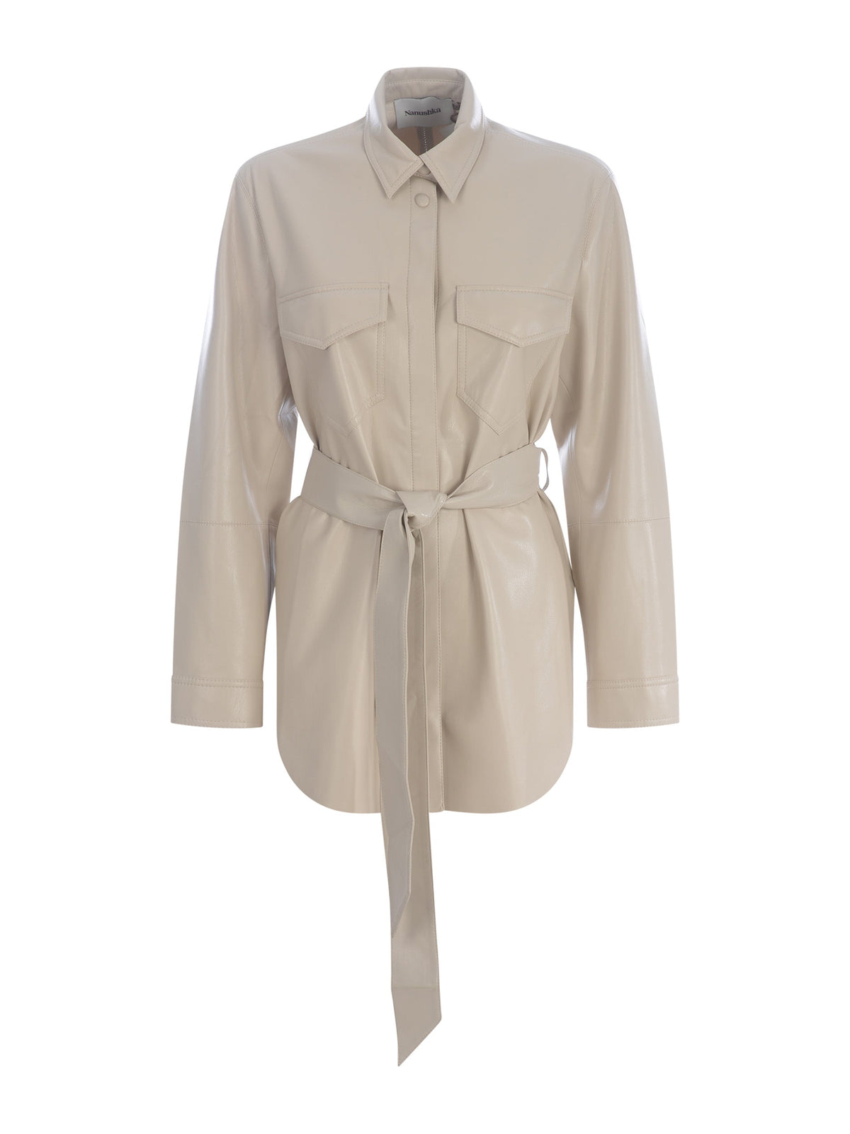 NANUSHKA Jackets CRSH00171 CREME Cream
