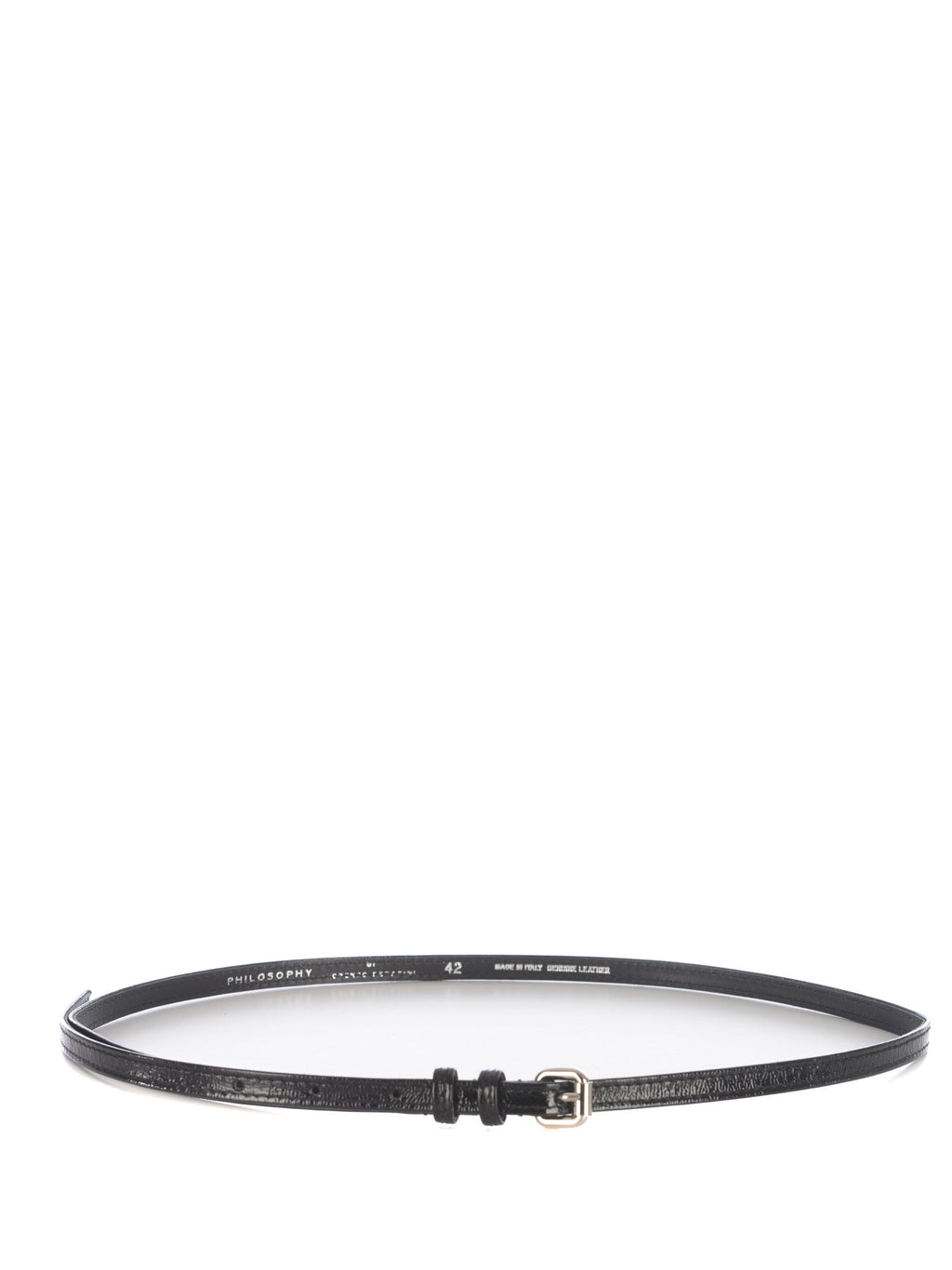 PHILOSOPHY Belts A3001 2178-555 Black