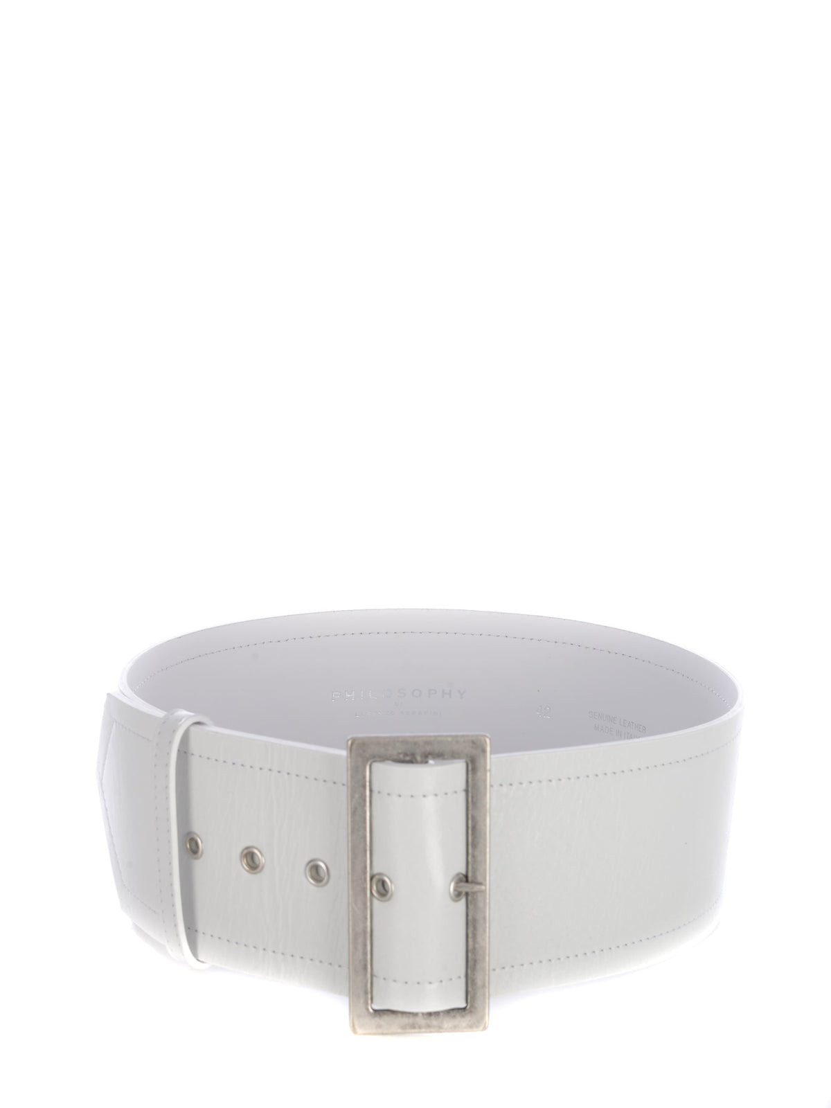 PHILOSOPHY Belts A3002 771-1 White