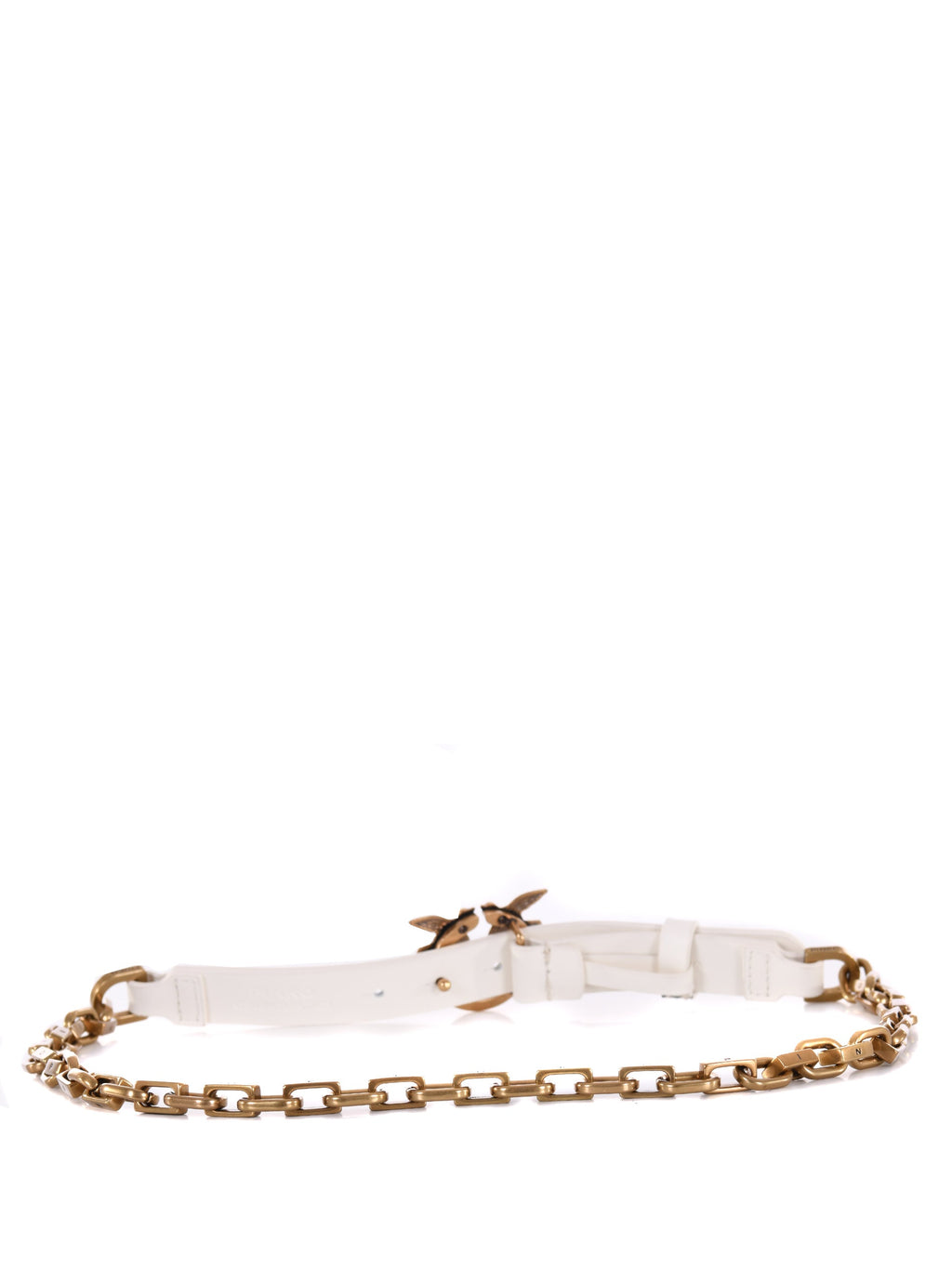 PINKO Belts 1H20ZX-Y7SP C03Q Ivory