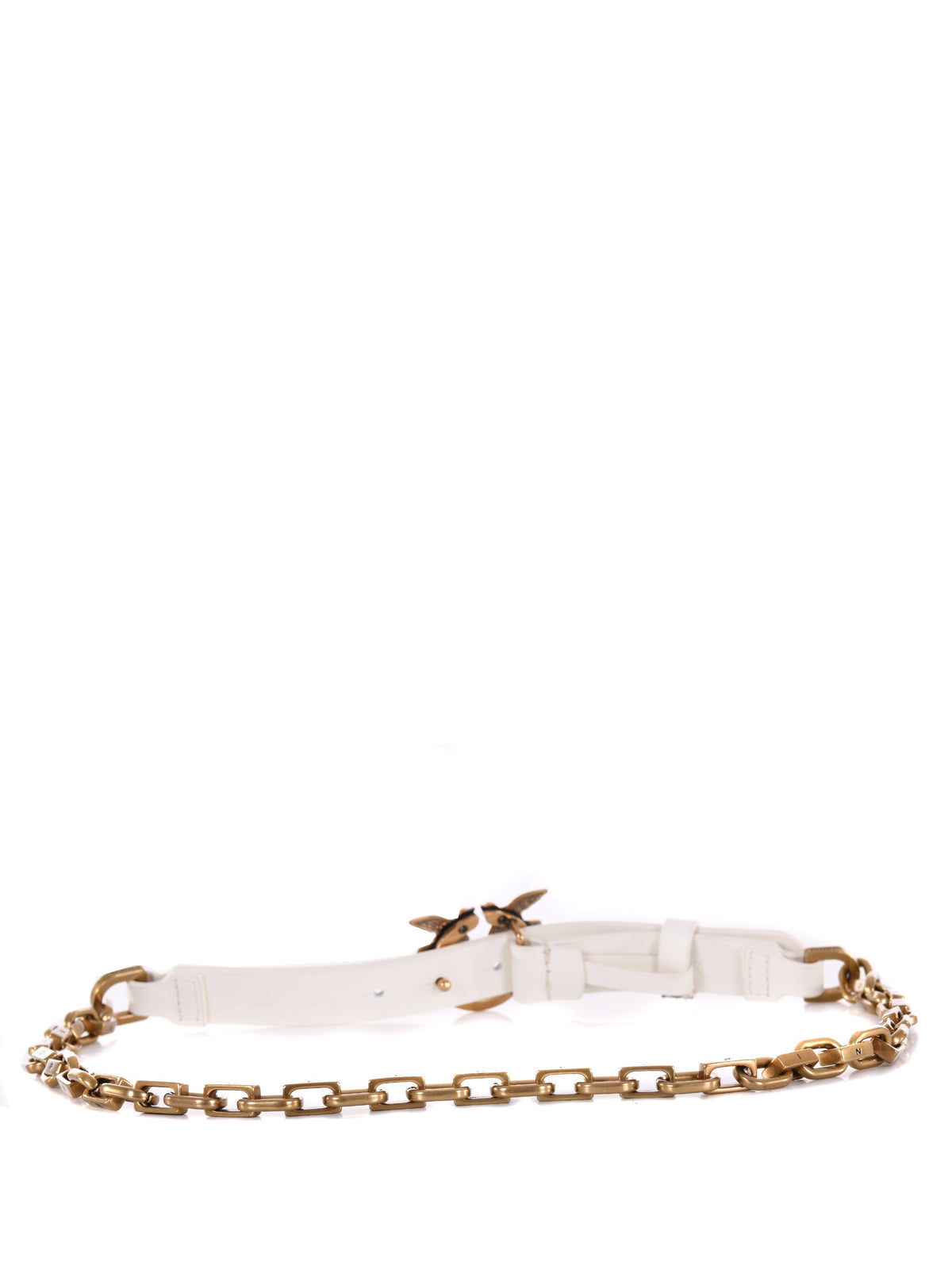 PINKO Belts 1H20ZX-Y7SP C03Q Ivory