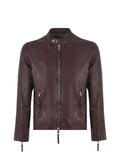 THE JACK LEATHERS Jackets VALP-PLPE 06 Brown
