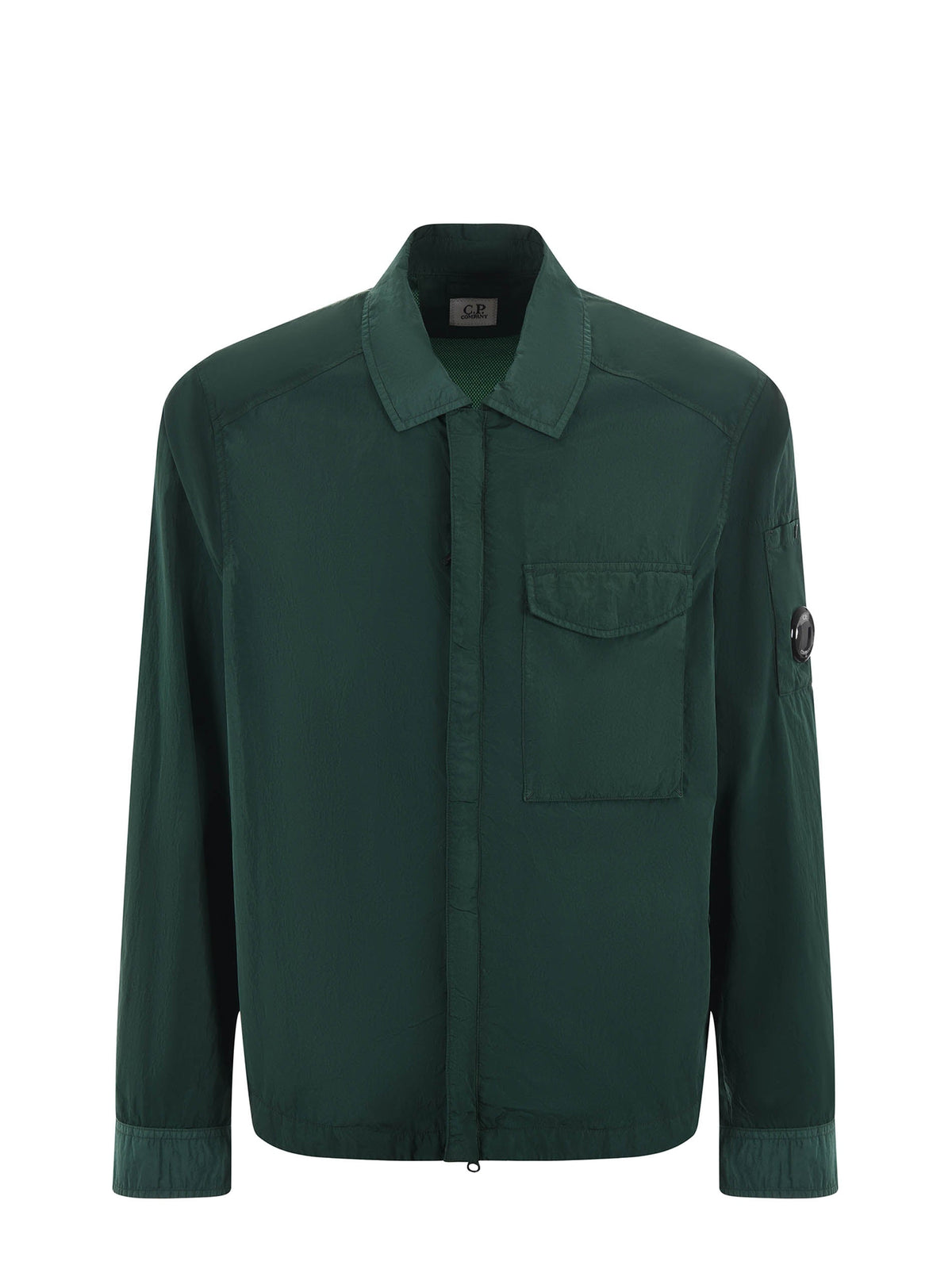 C.P. COMPANY Shirts CMOS039A 5904G-649 Emerald green