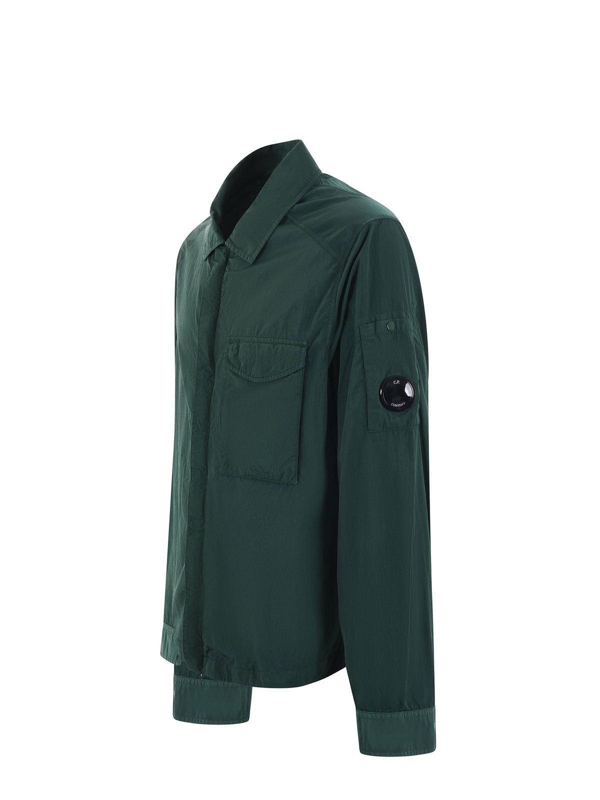 C.P. COMPANY Shirts CMOS039A 5904G-649 Emerald green