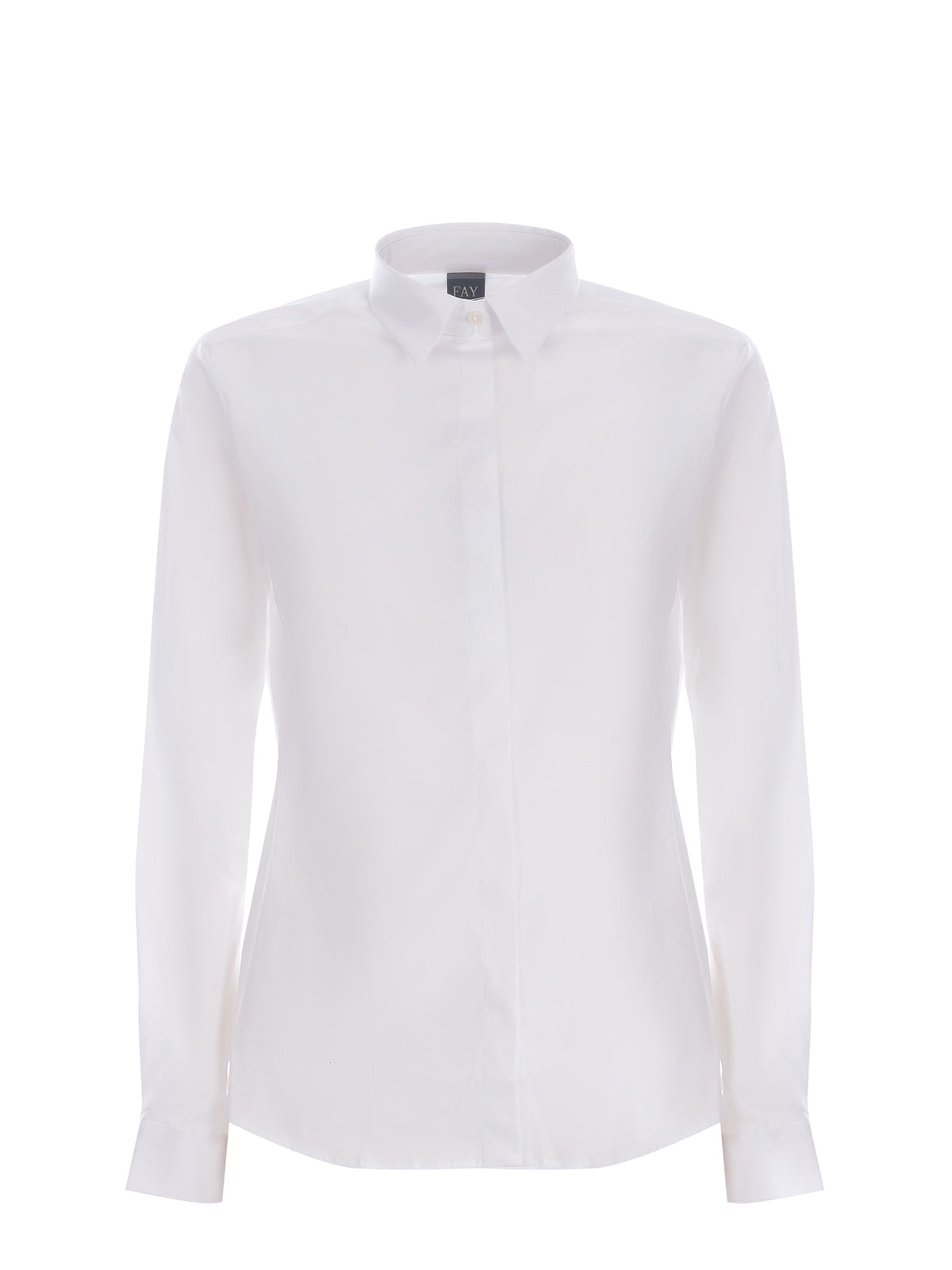 FAY Shirts NCWA148565S ORMB001 White