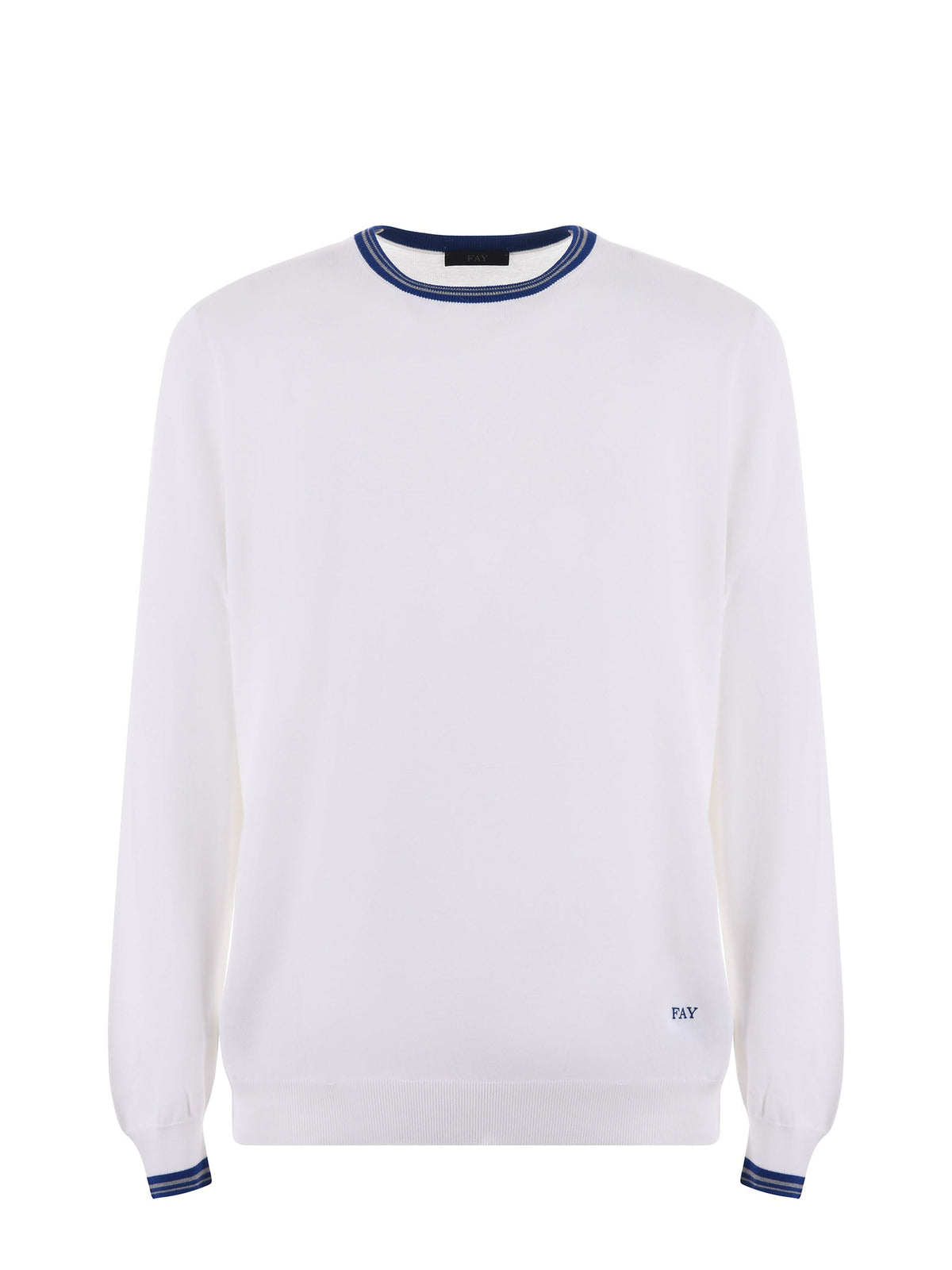 FAY Knitwear NMMC1481730 VTO2AZ7 White