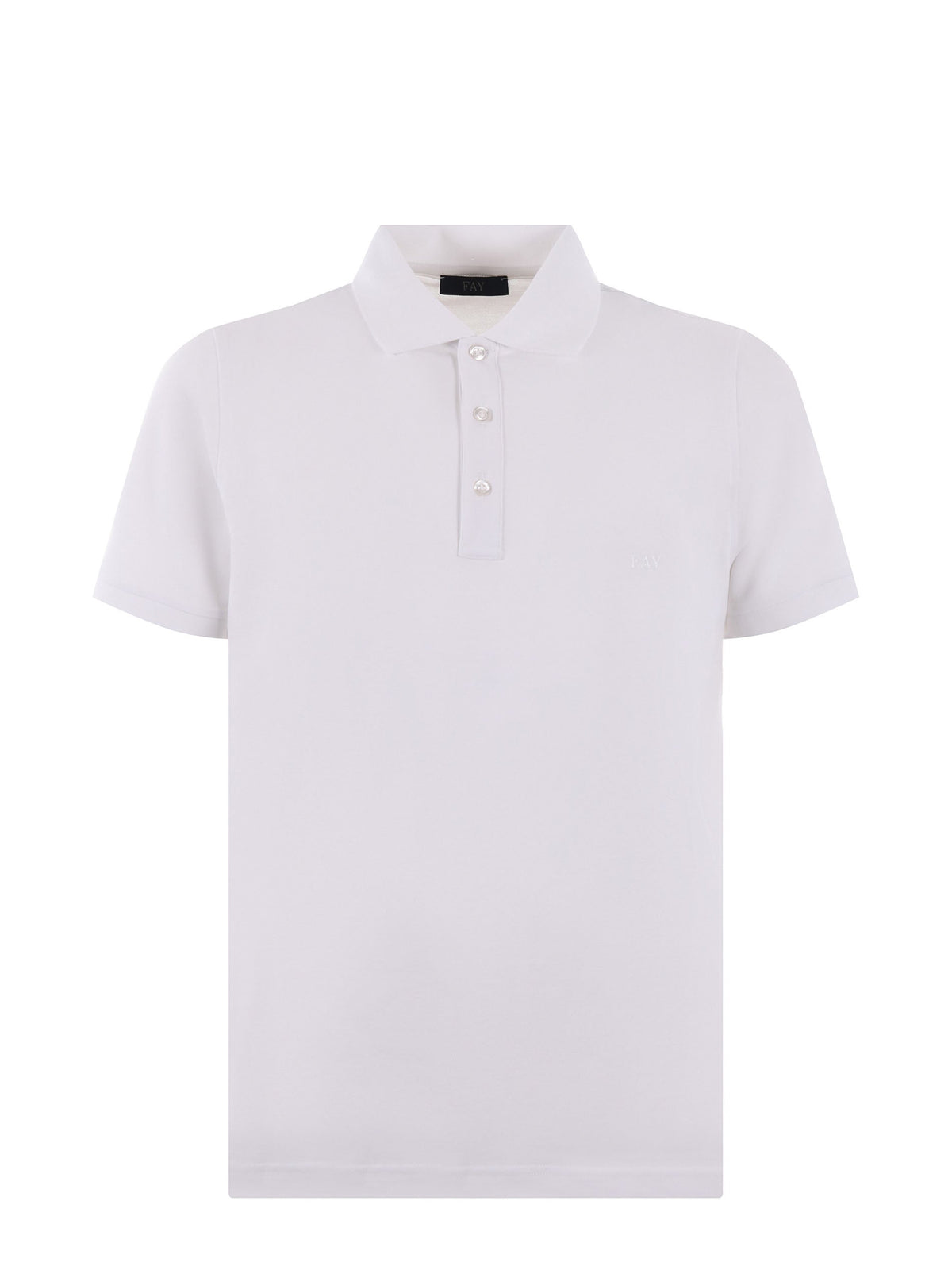 FAY Polo NPMB248144S TDWB001 White