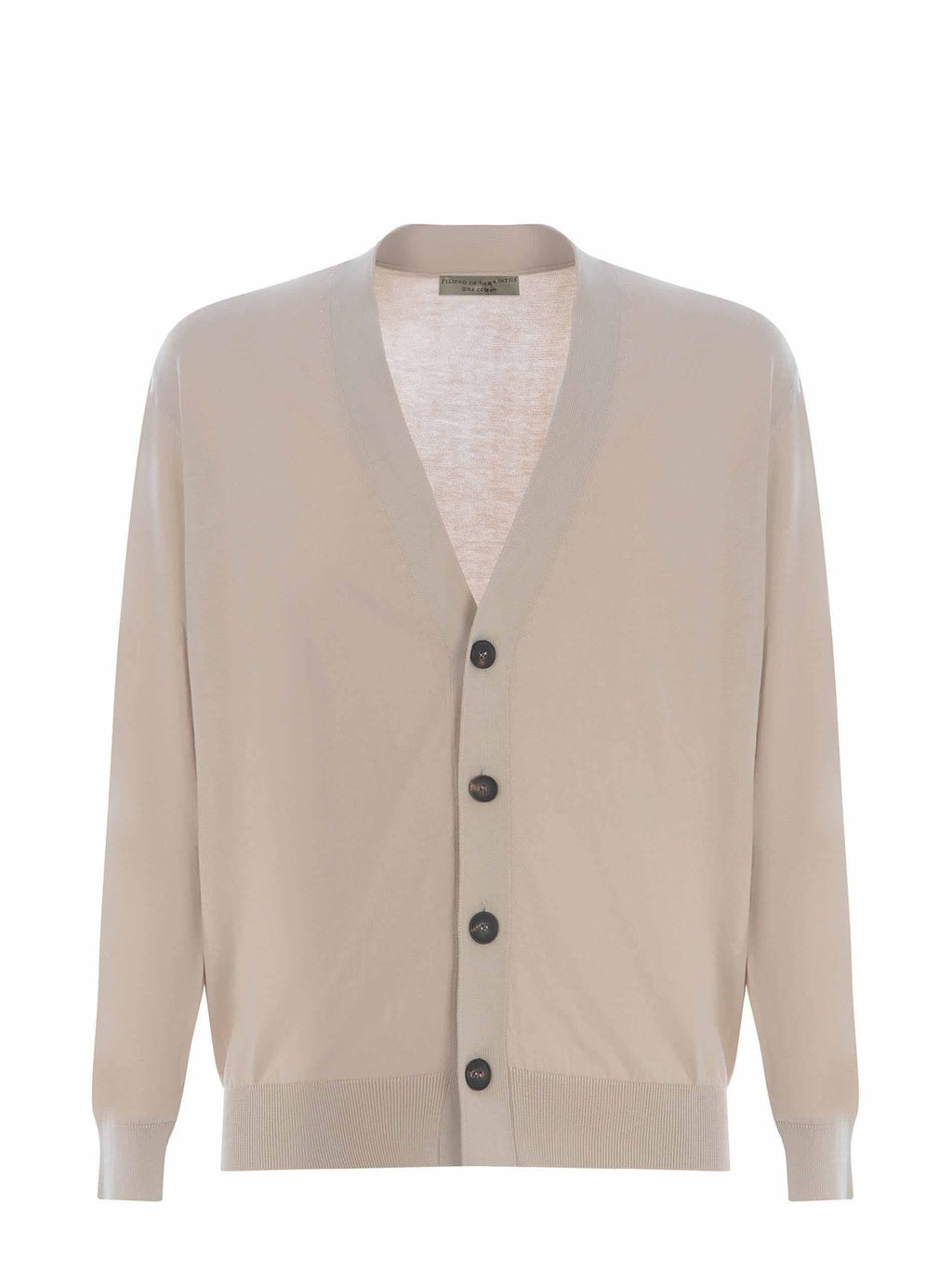 FILIPPO DE LAURENTIS Cardigan CB1ML SU12R-080 Beige