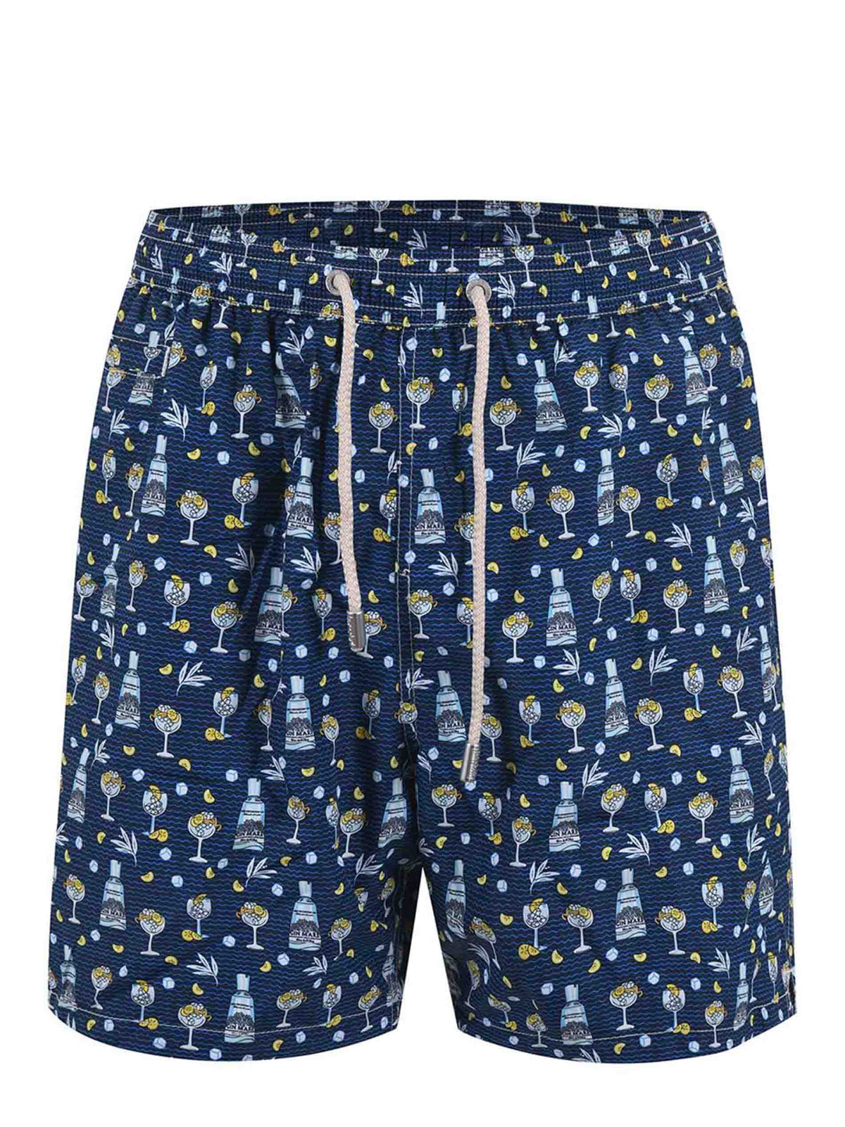MC2 SAINT BARTH Swimwear LIG0003 03692F Dark blue/light blue