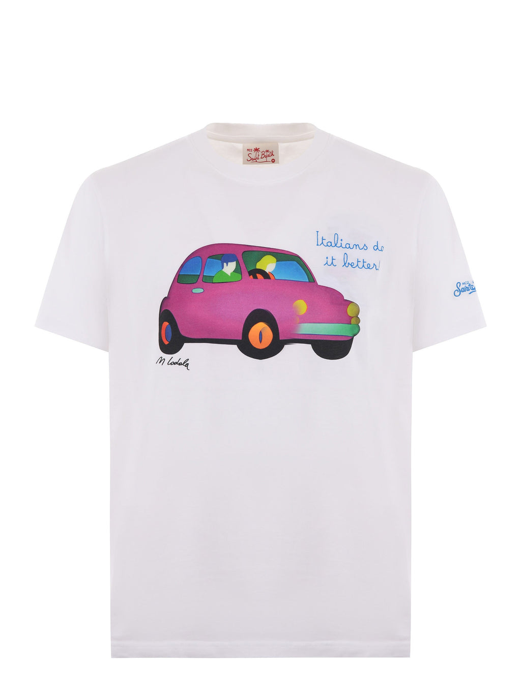 MC2 SAINT BARTH T-shirt TSHM001 04757F White