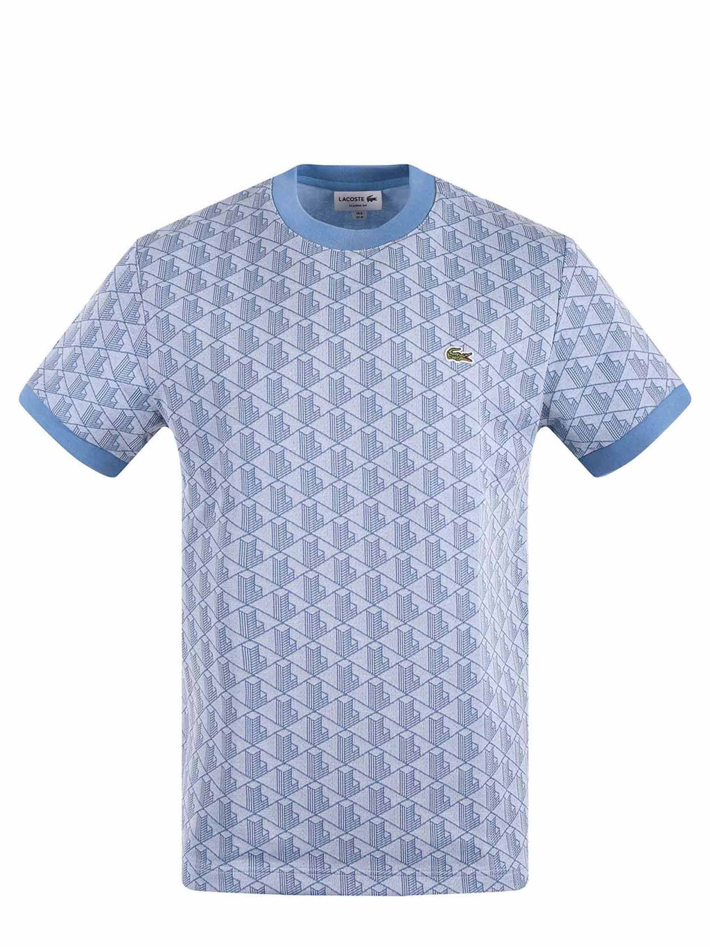 LACOSTE T-shirt TH1197 1QI Light Blue