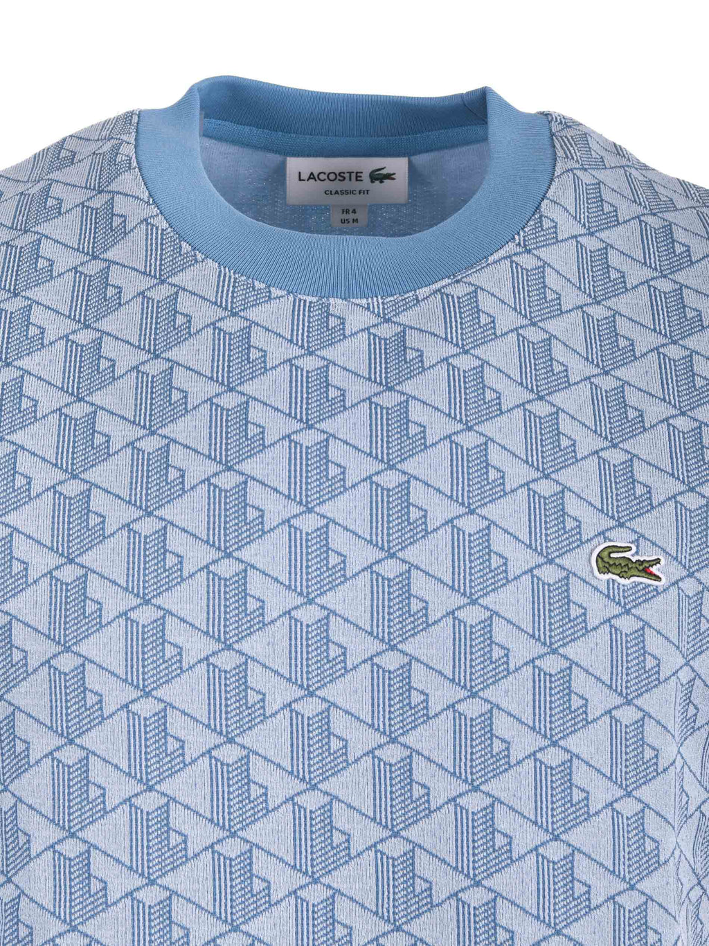 LACOSTE T-shirt TH1197 1QI Light Blue